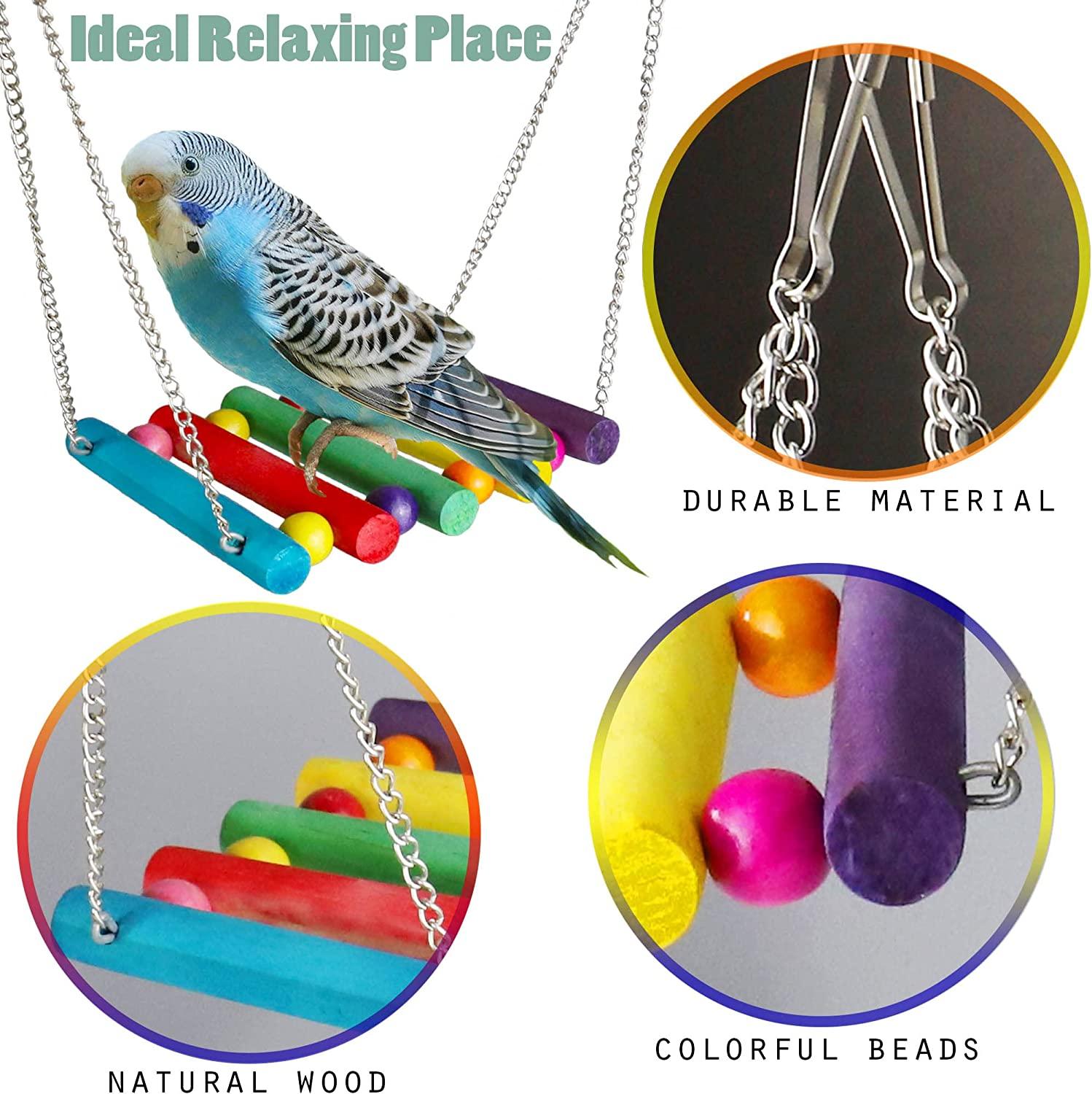 Cockatiel swing hotsell