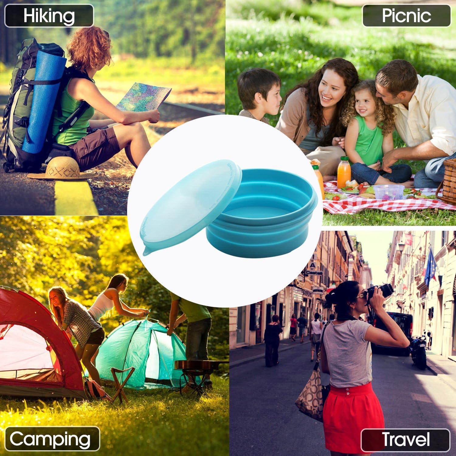 ME.FAN Silicone Collapsible Bowls - Thumbnail 3