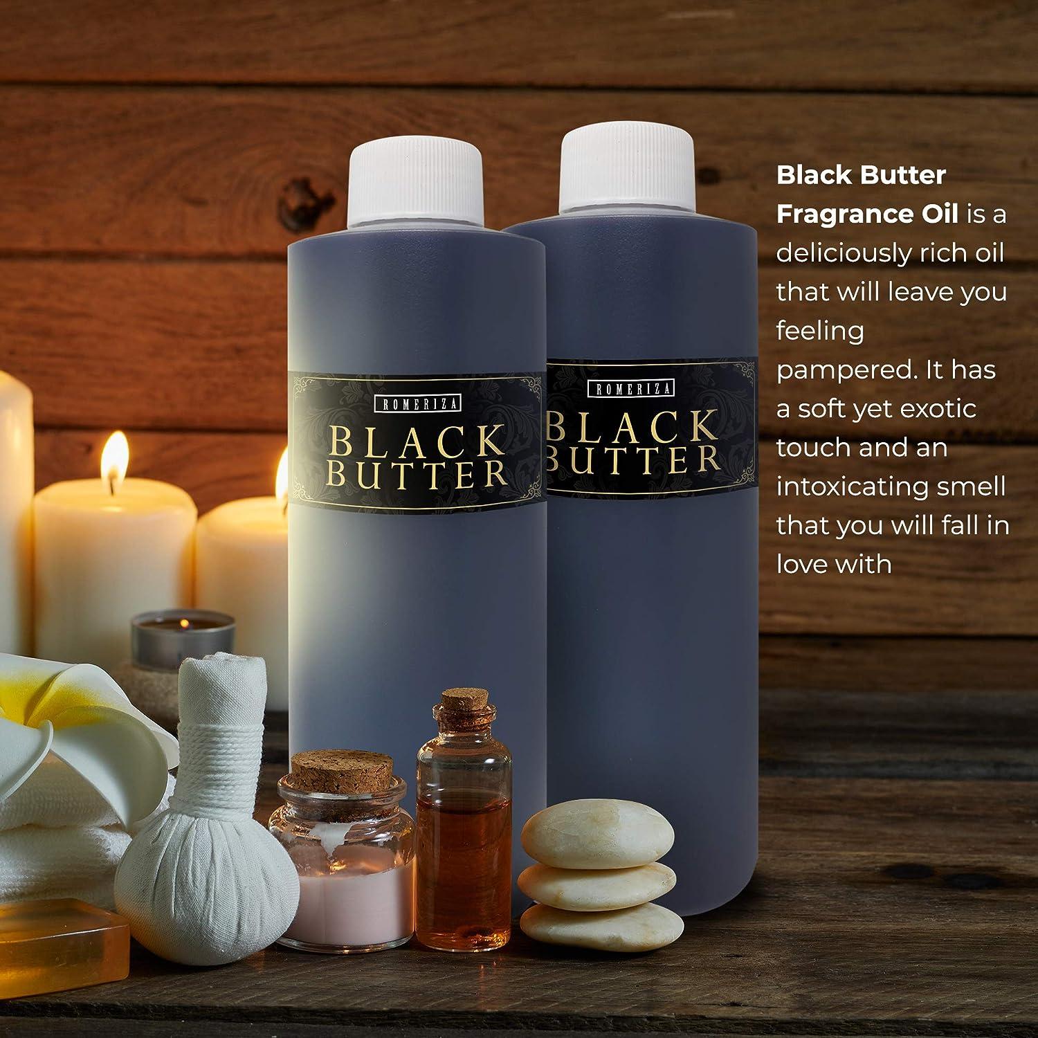 ONISAVINGS Perfume Black Butter Body Oil Scented Fragrance ( Variation )  (1oz plastic bottle white cap) 1 Ounce plastic bottle white cap
