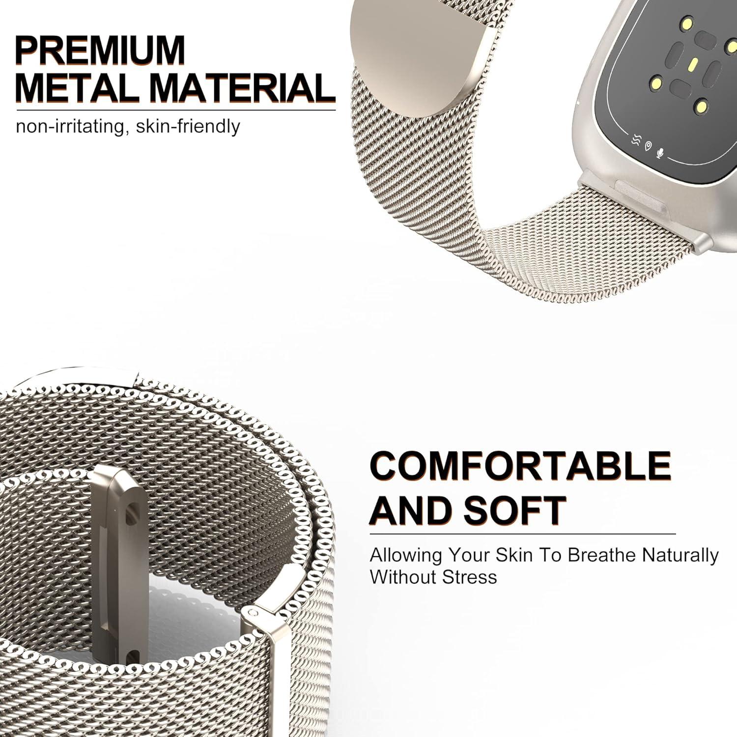 Highs Replacement Wristband for Fitbit Versa Sense Dual