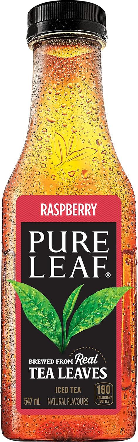 Pure Leaf Raspberry Iced Tea 547 mL Bottles 12 Pack
