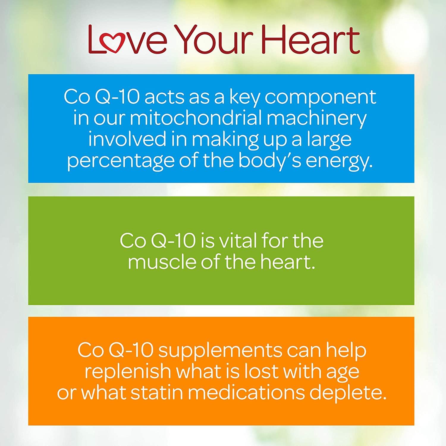 QSorb CoQ10 600mg, Supports Heart Health,60 Rapid Release Softgels by