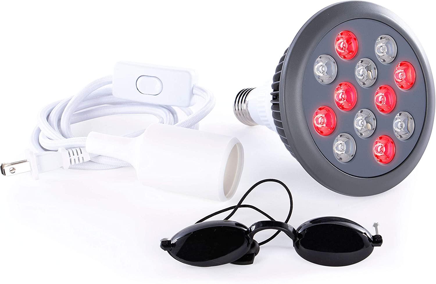 Red Light Therapy by Hooga with Power Cord. Red 660nm Near Infrared