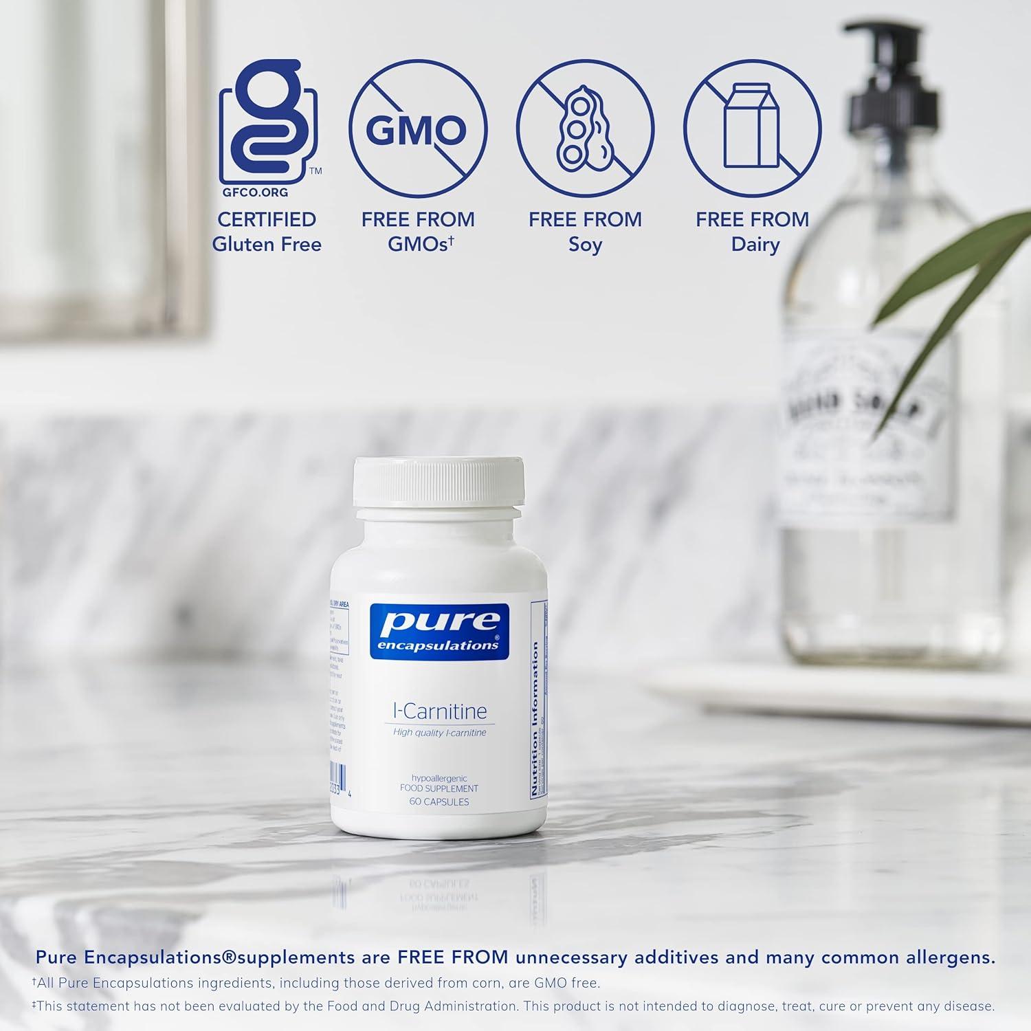 pure encapsulations l carnitine fumarate L-Carnitine Fumarate 340 mg | 120 vcaps main image 1