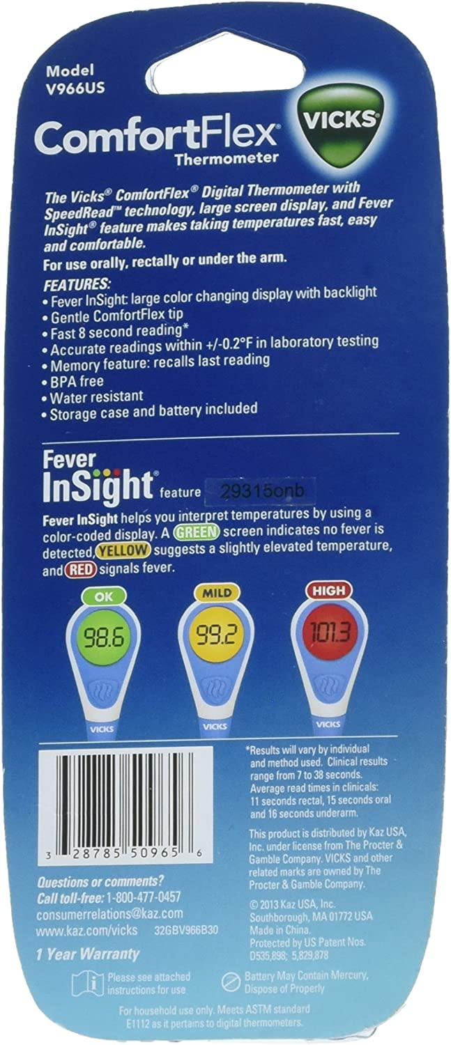 Vicks ComfortFlex Digital Thermometer 1 ea