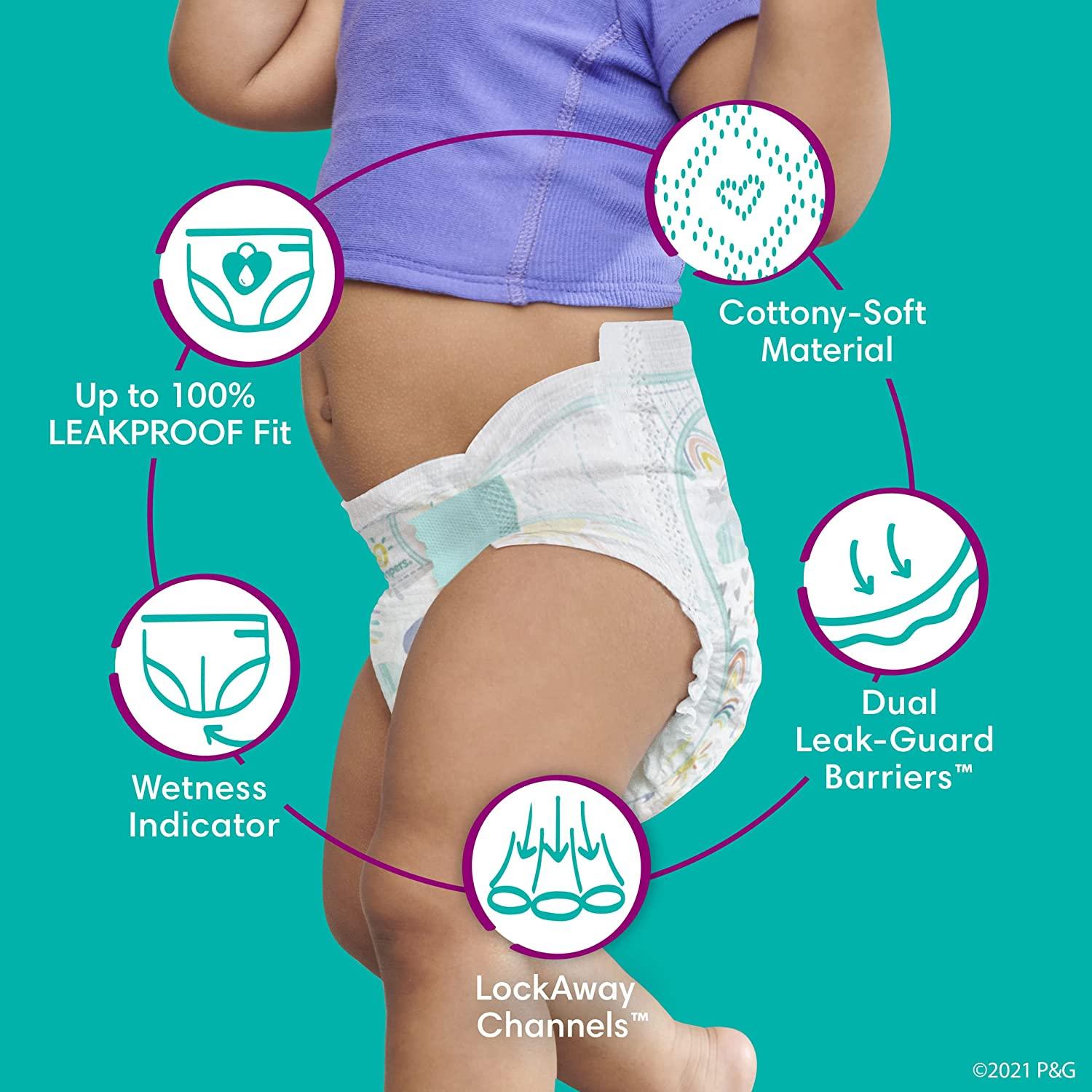 Diapers Size 4 160 Count Pampers Cruisers Disposable Baby