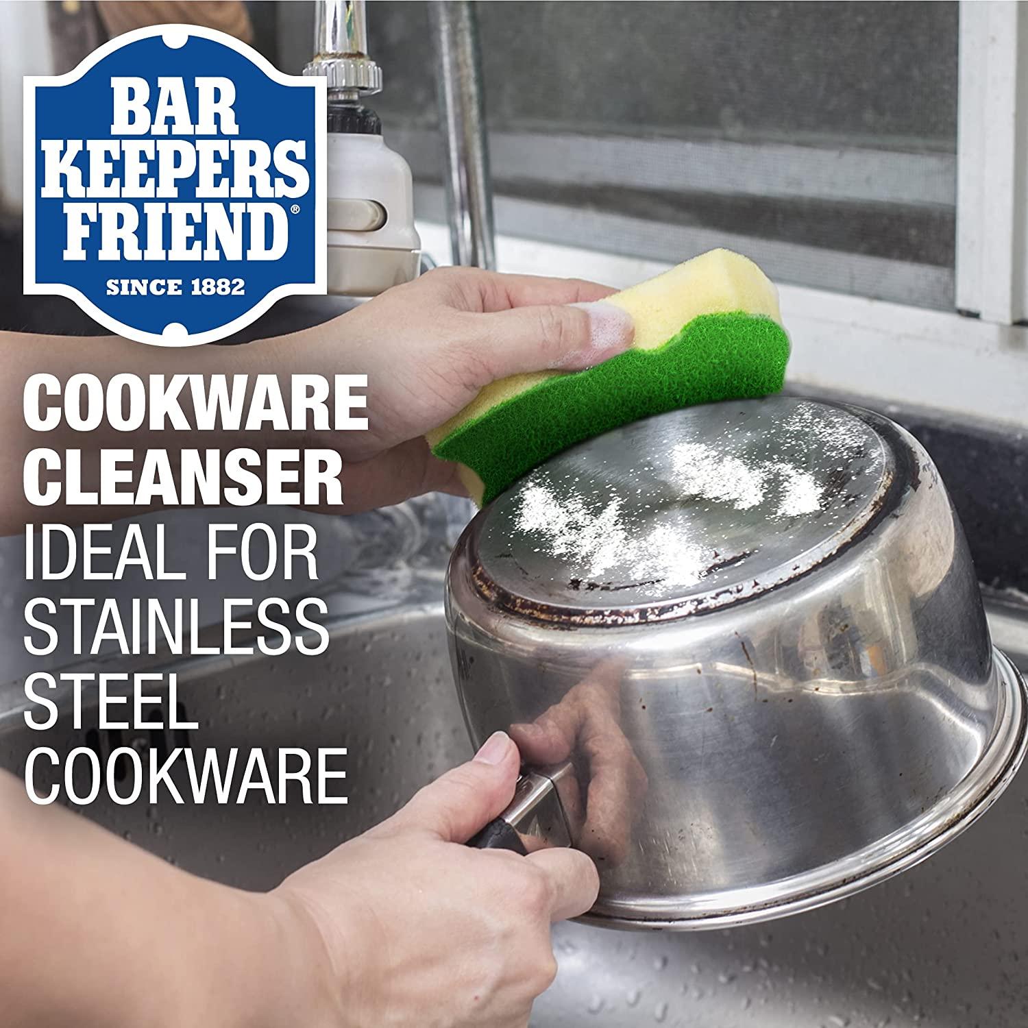 Bar Keepers Friend Cooktop Cleaning Bundle Cooktop Cleaner and