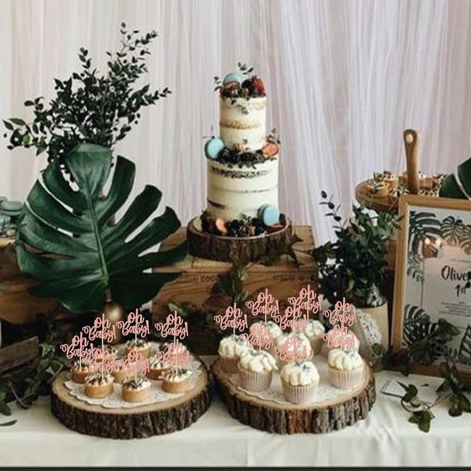 Cupcake Deko Goldfarben Gold, Weiß & Roségold Perlen-Mix – Essbare