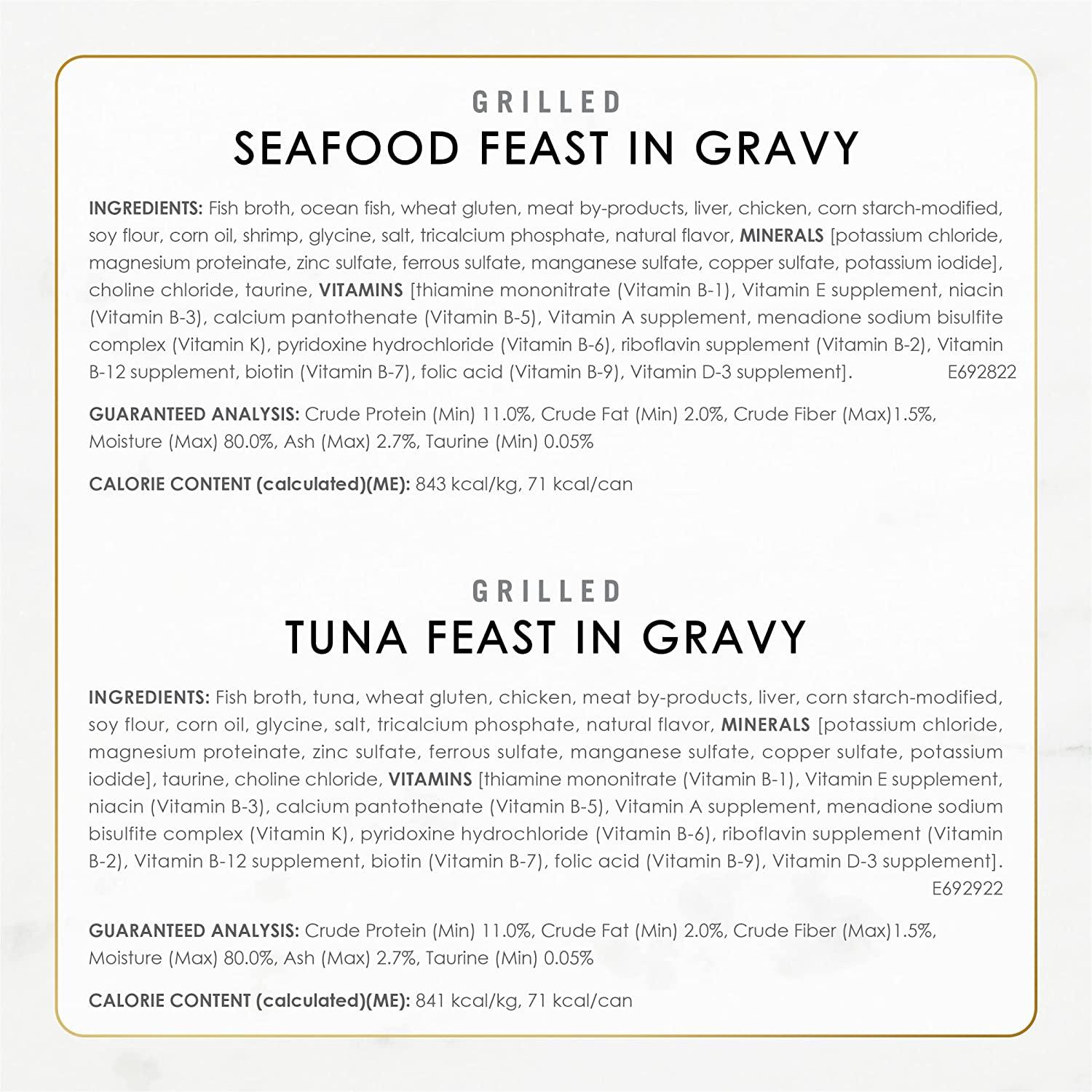 Fancy Feast Grilled Seafood Collection Wet Cat Food 24x85g Fancy Feast Grilled Seafood Collection Wet Cat Food 24x85g