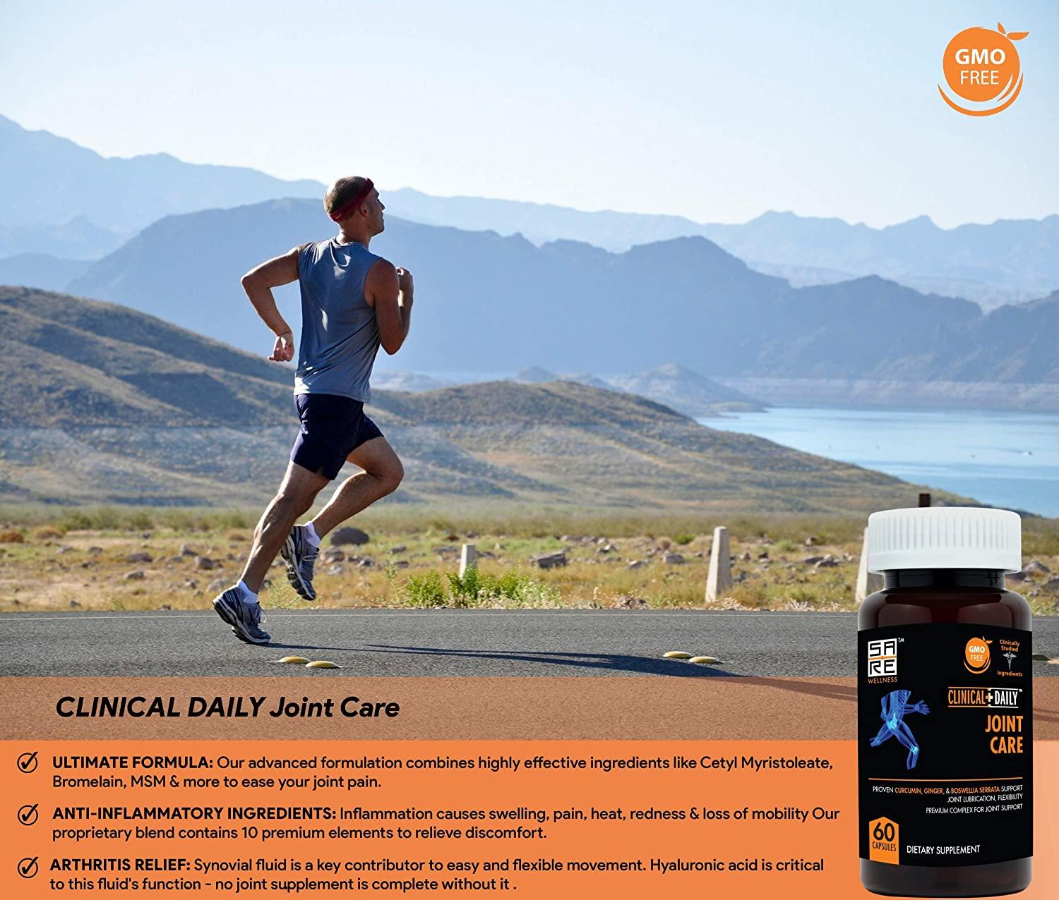 CLINICAL DAILY Joint Support Supplement for Inflammation, Loss of