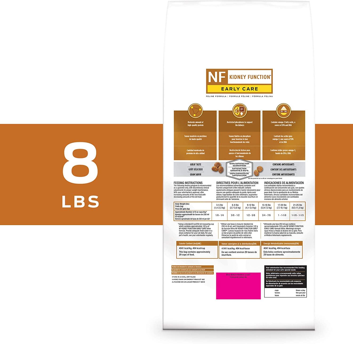 Purina Pro Plan Veterinary Diets NF Kidney Function Early Care Feline