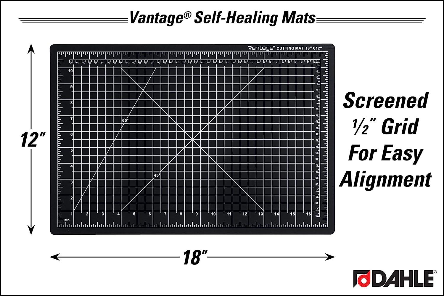 Buy Dahle 18 x 24 Vantage Clear Self-Healing Cutting Mat - 10682 (10682)