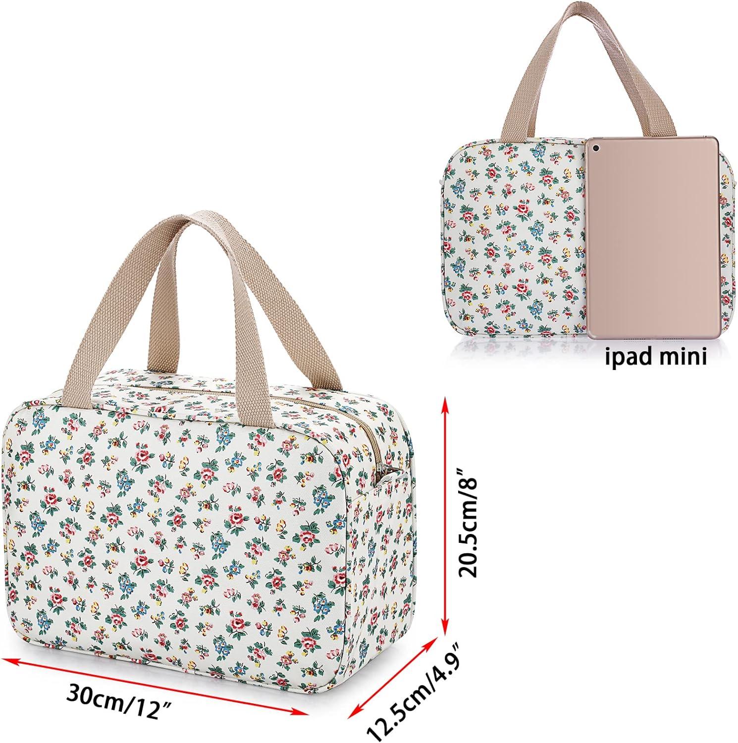 IGNPION Woman Large Travel Toiletry Bag Waterproof Wash Bag Make up