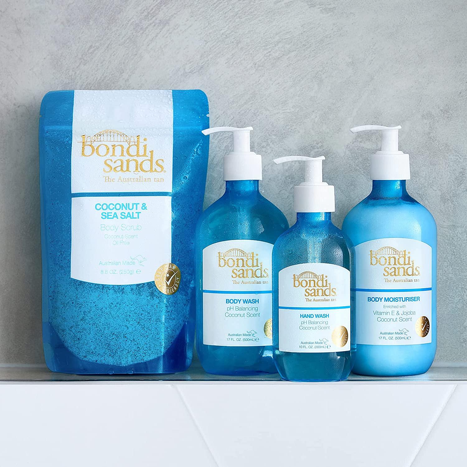 Bondi Sands Coconut & Sea Salt Body Scrub OilFree Formula Gently