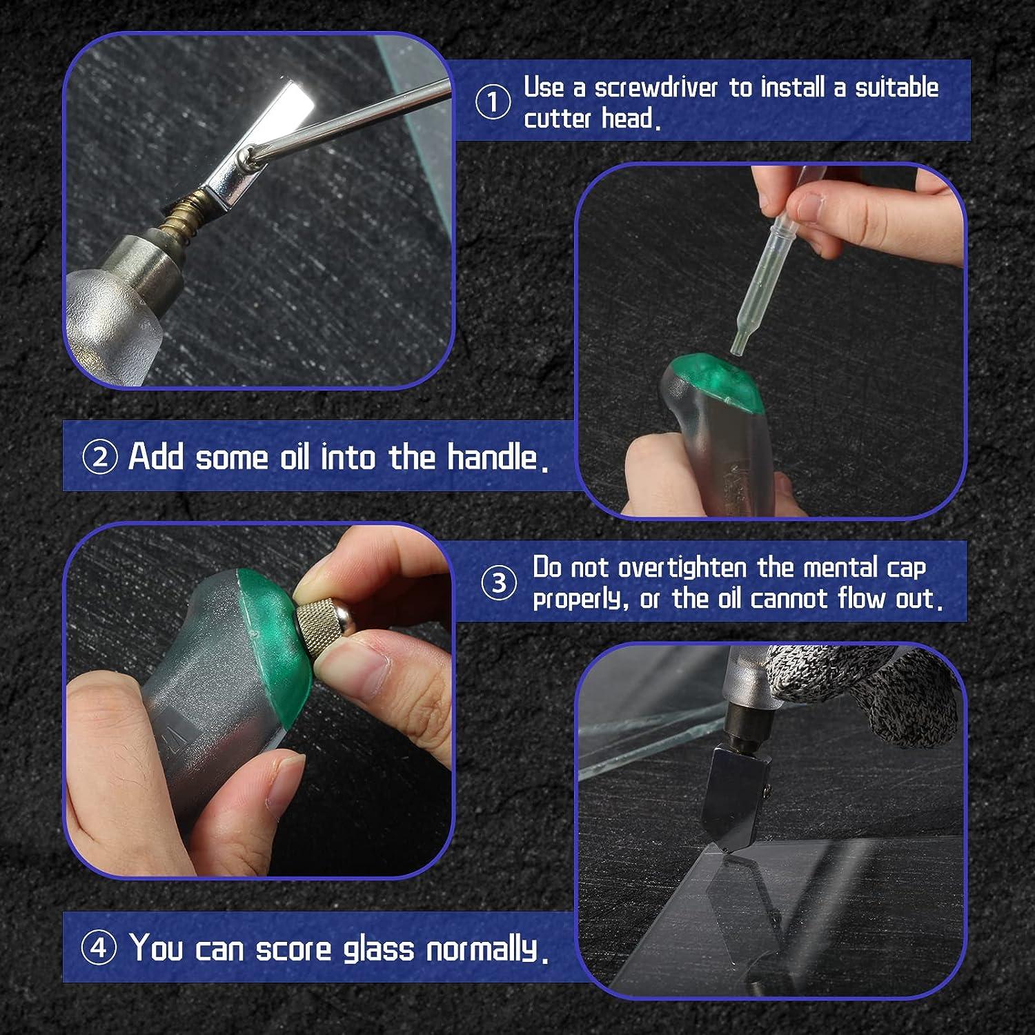 SPEEDWOX Heavy Duty Glass Running Pliers Breaker Grozer Pliers Set