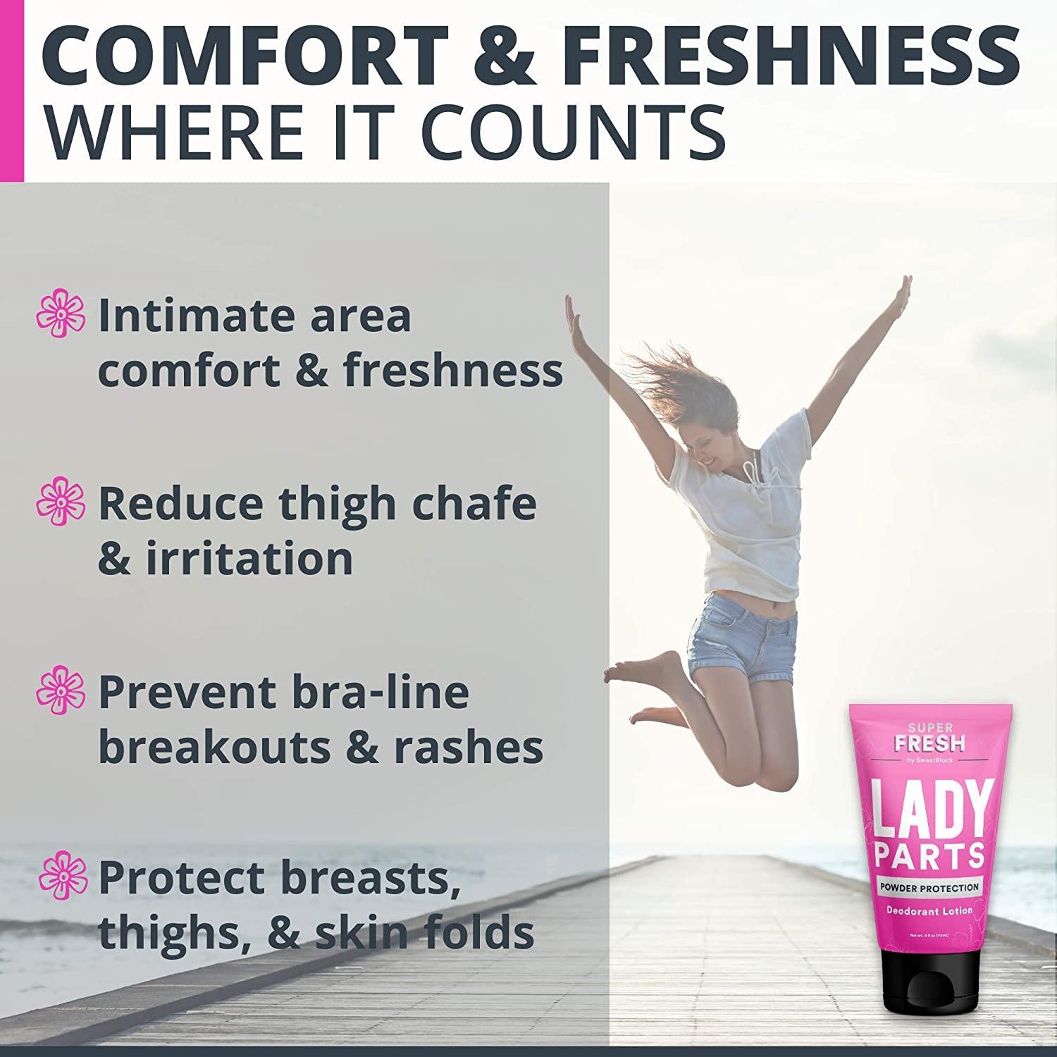 Super Fresh Lady Parts Feminine Hygiene Body Powder Deodorant Lotion F –  EveryMarket