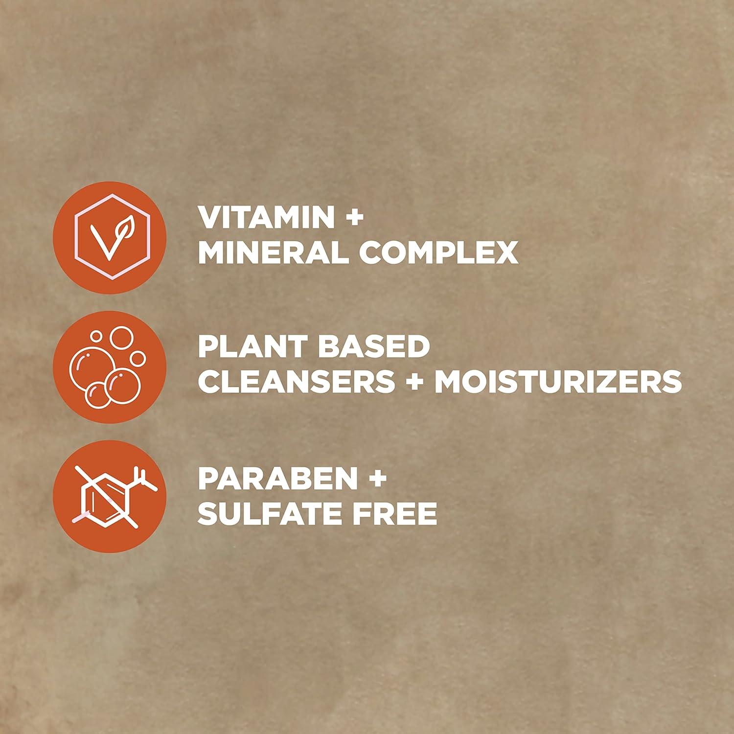 DOVE MEN + CARE Rebalance Body Wash Tea Leaves and Chaga 4 Count With