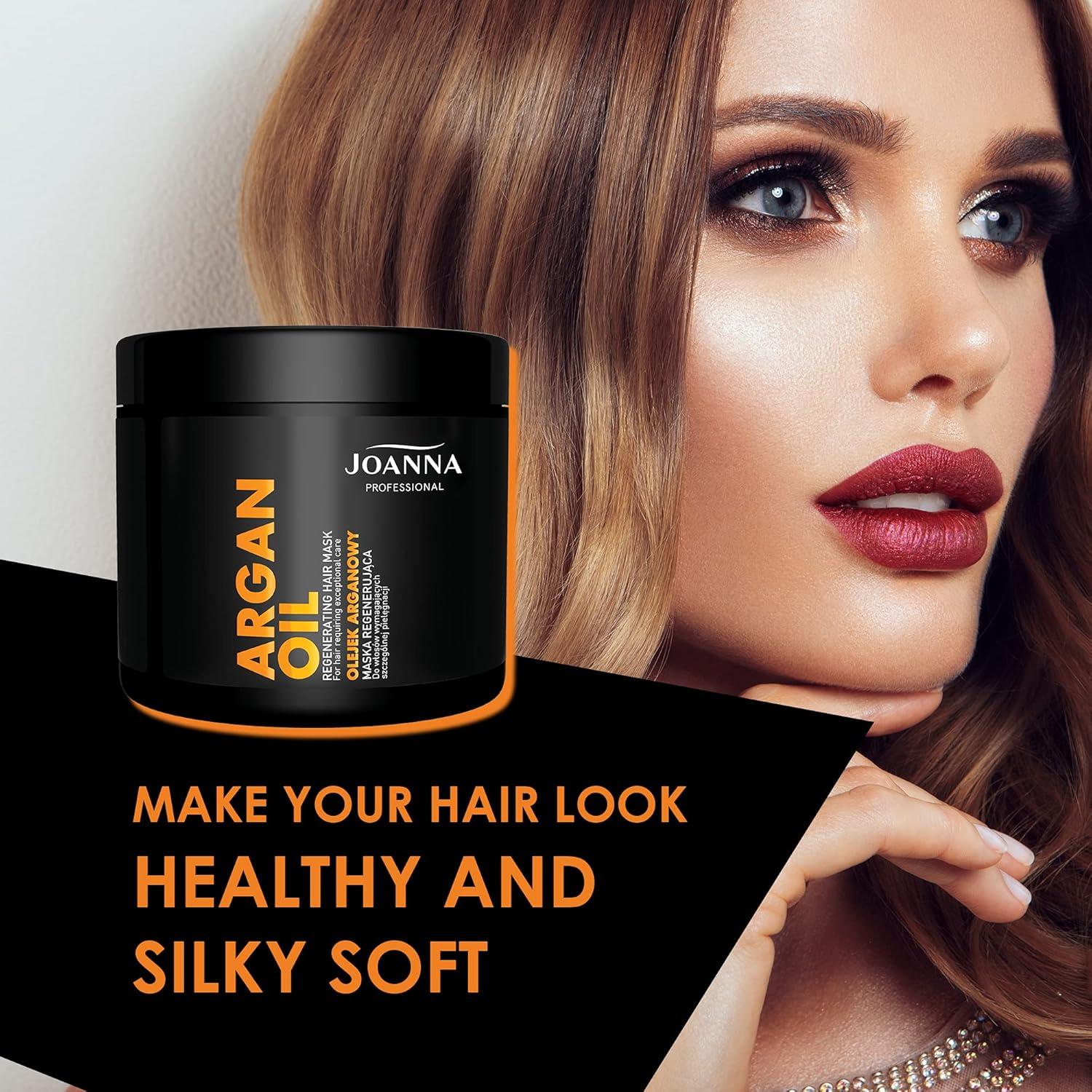 Joanna Professional Argan Oil Hair Mask 500g Luxury Natural Hair