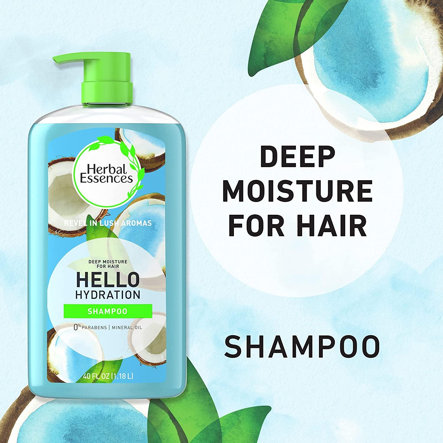 Herbal Essences HELLO HYDRATION Conditioner 275ml Infused With Coconut Extract. Moisturises Dry Damaged Hair - View #11