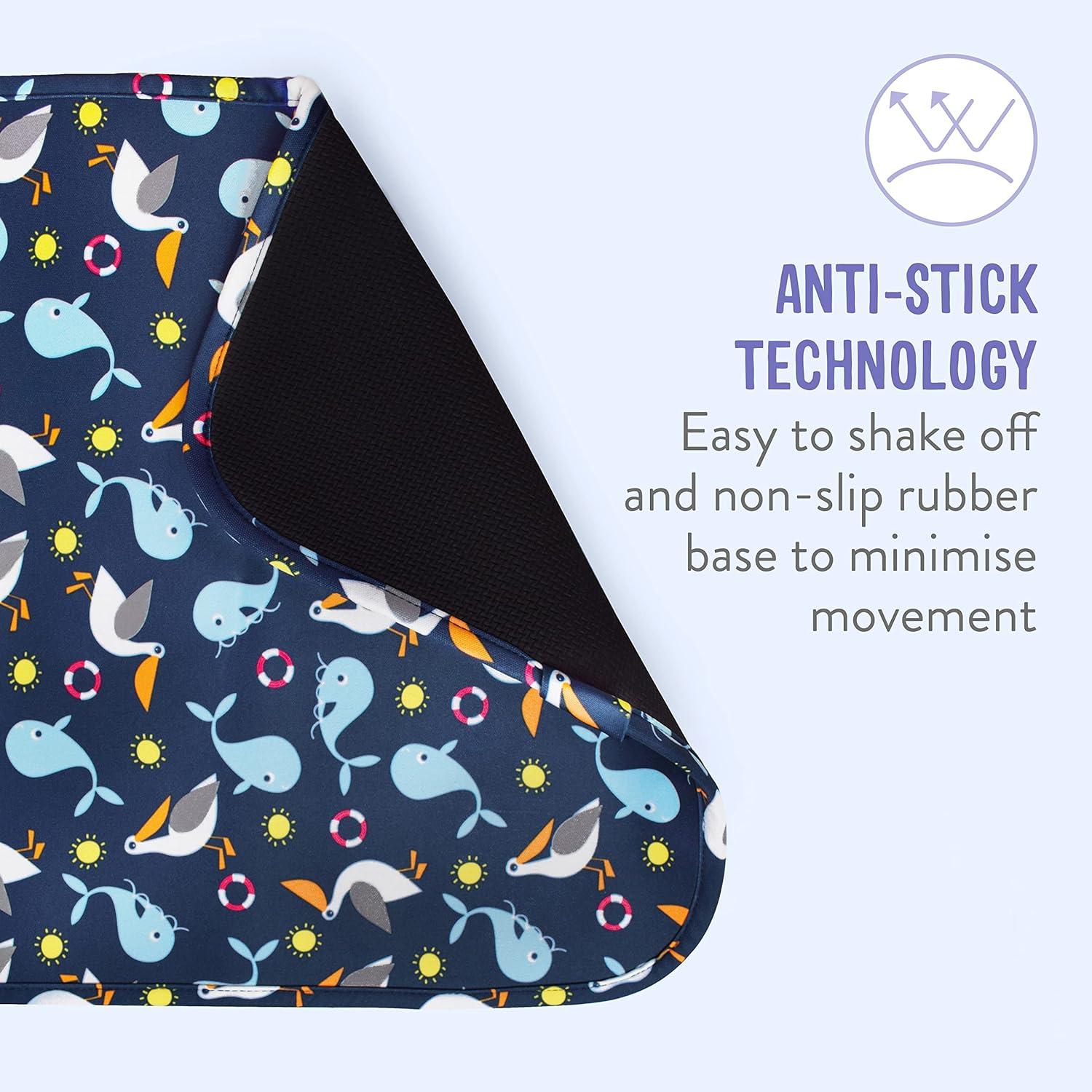 Bambino Mio Swim Travel Changing Mat Waterproof and Portable Punch