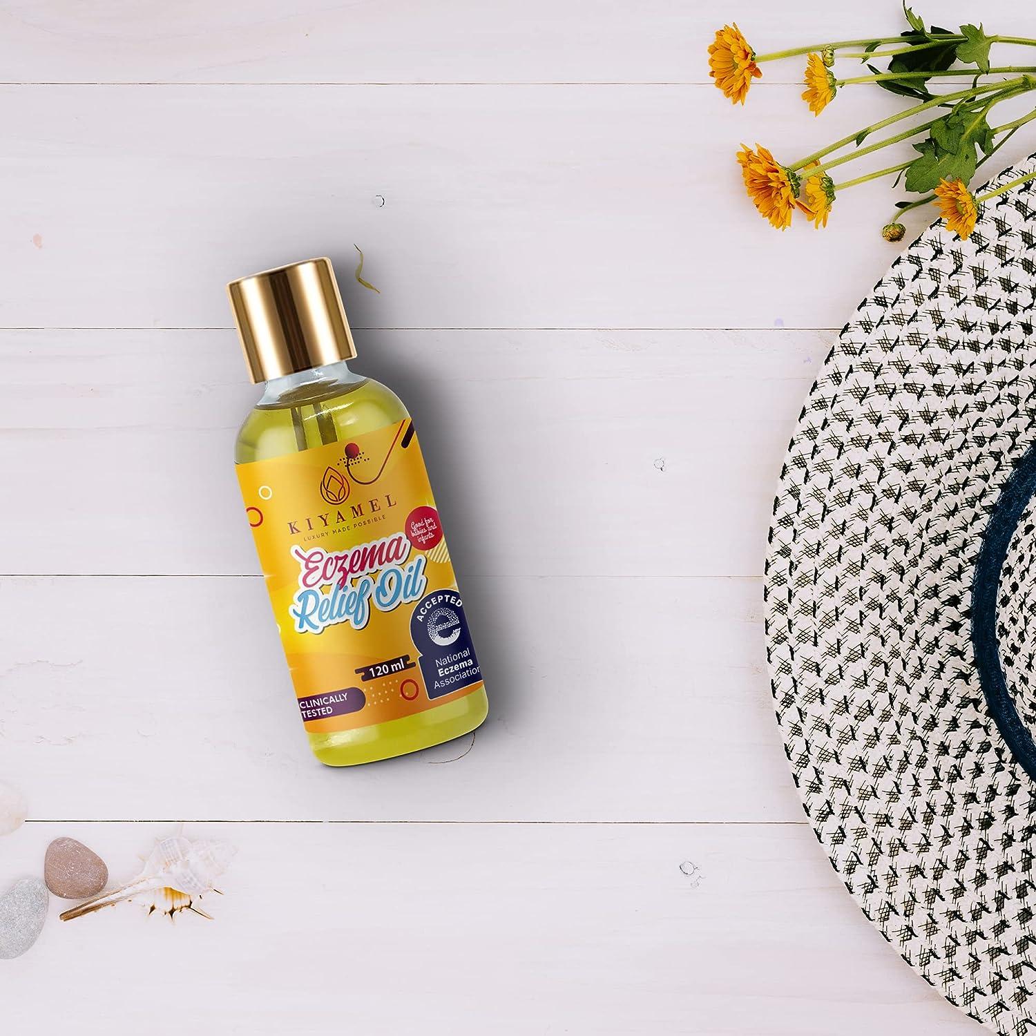 KIYAMEL Moisturizing Eczema Relief Essential Baby Oil with Hemp Seed