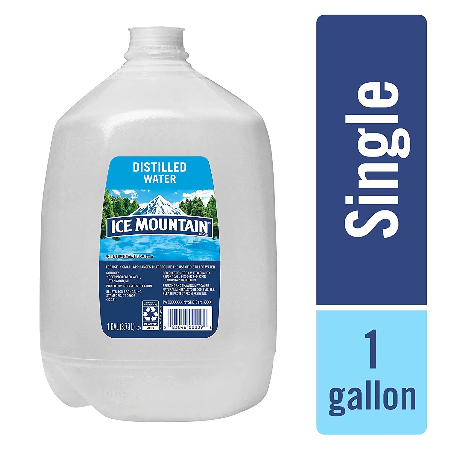 Ice Mountain Brand Distilled Water, 127.99 oz