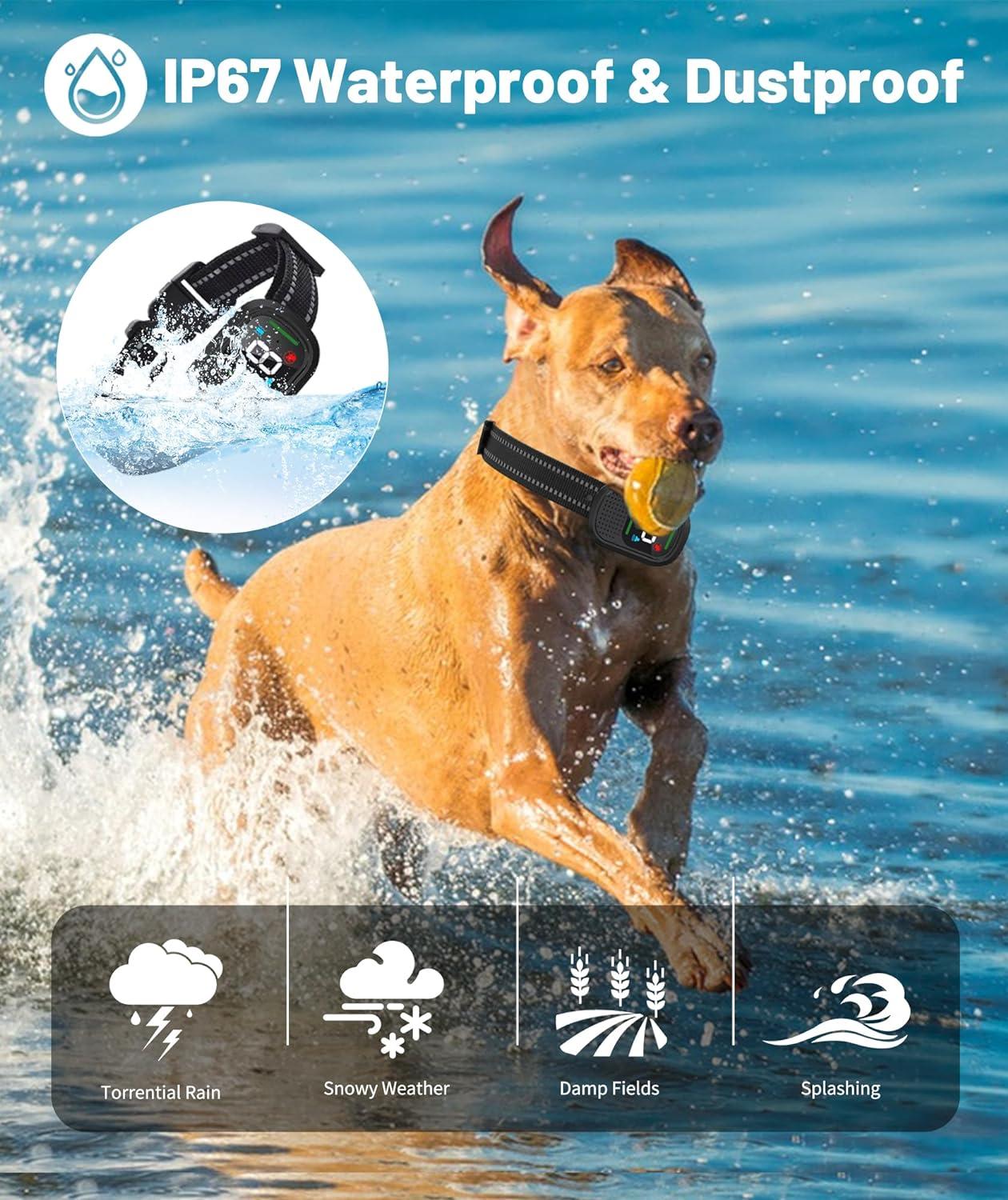 Instruction Manual Dog Bark Collar Effective No Bark Training For