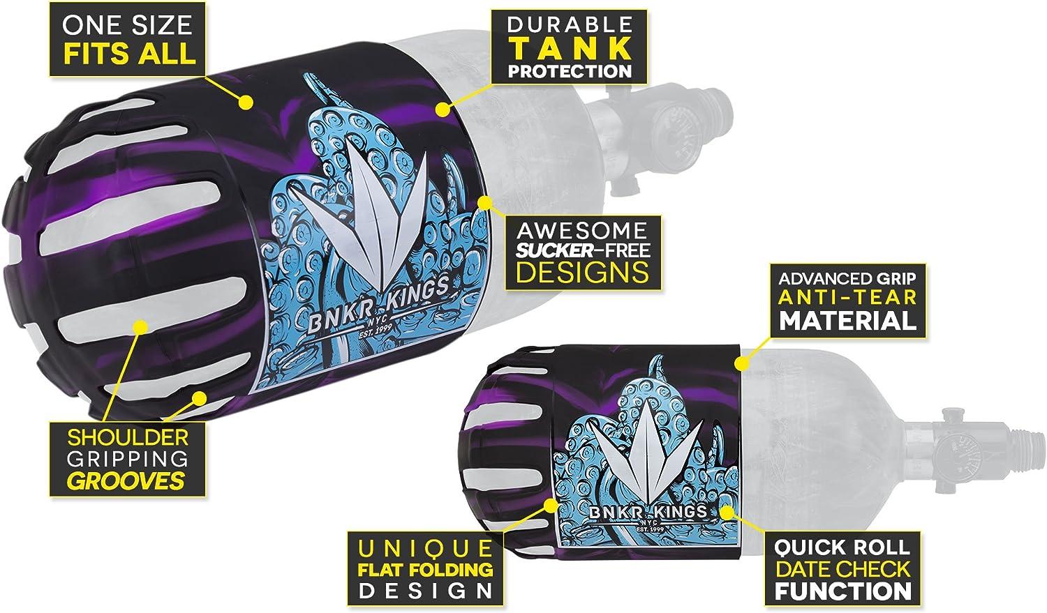 Bunkerkings Knuckle Butt Paintball Tank Cover Grip