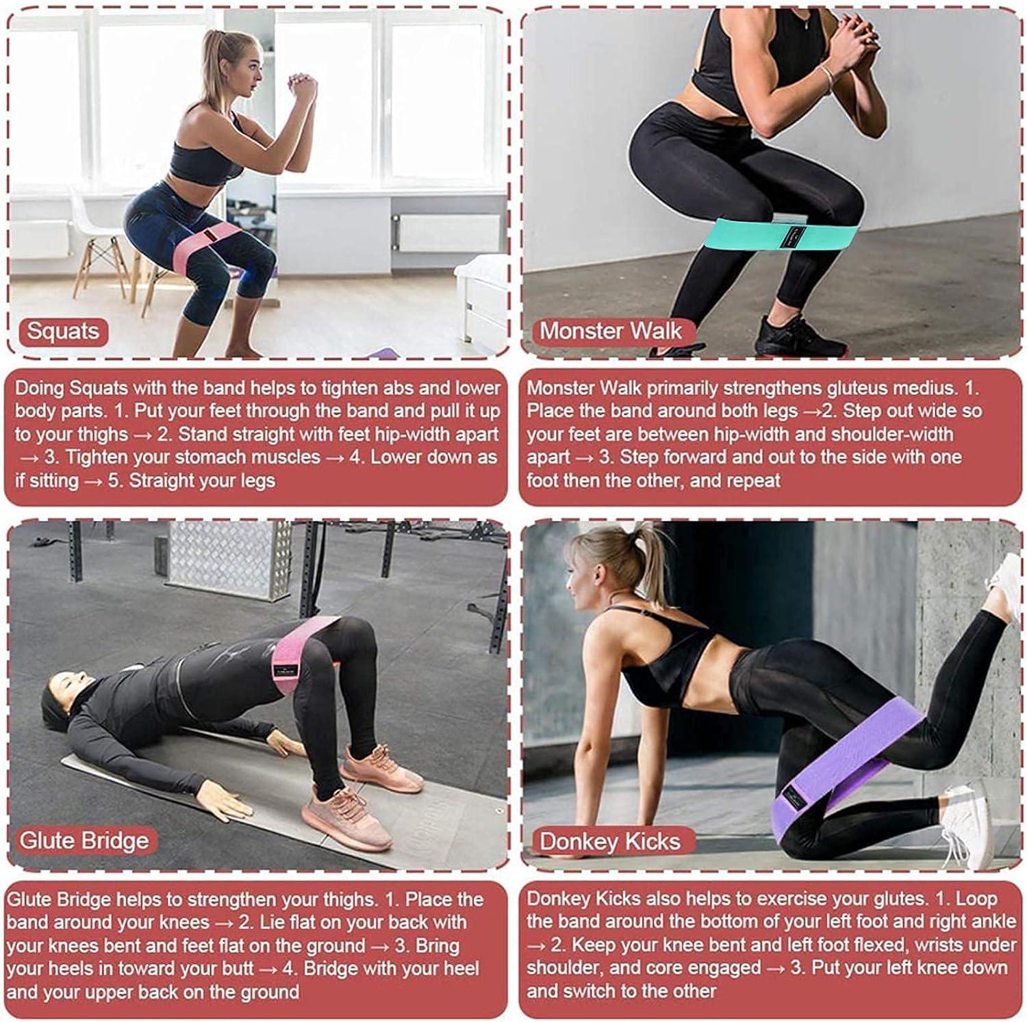 Elastic Band Flat Band Exercises For Legs Lower Body Best