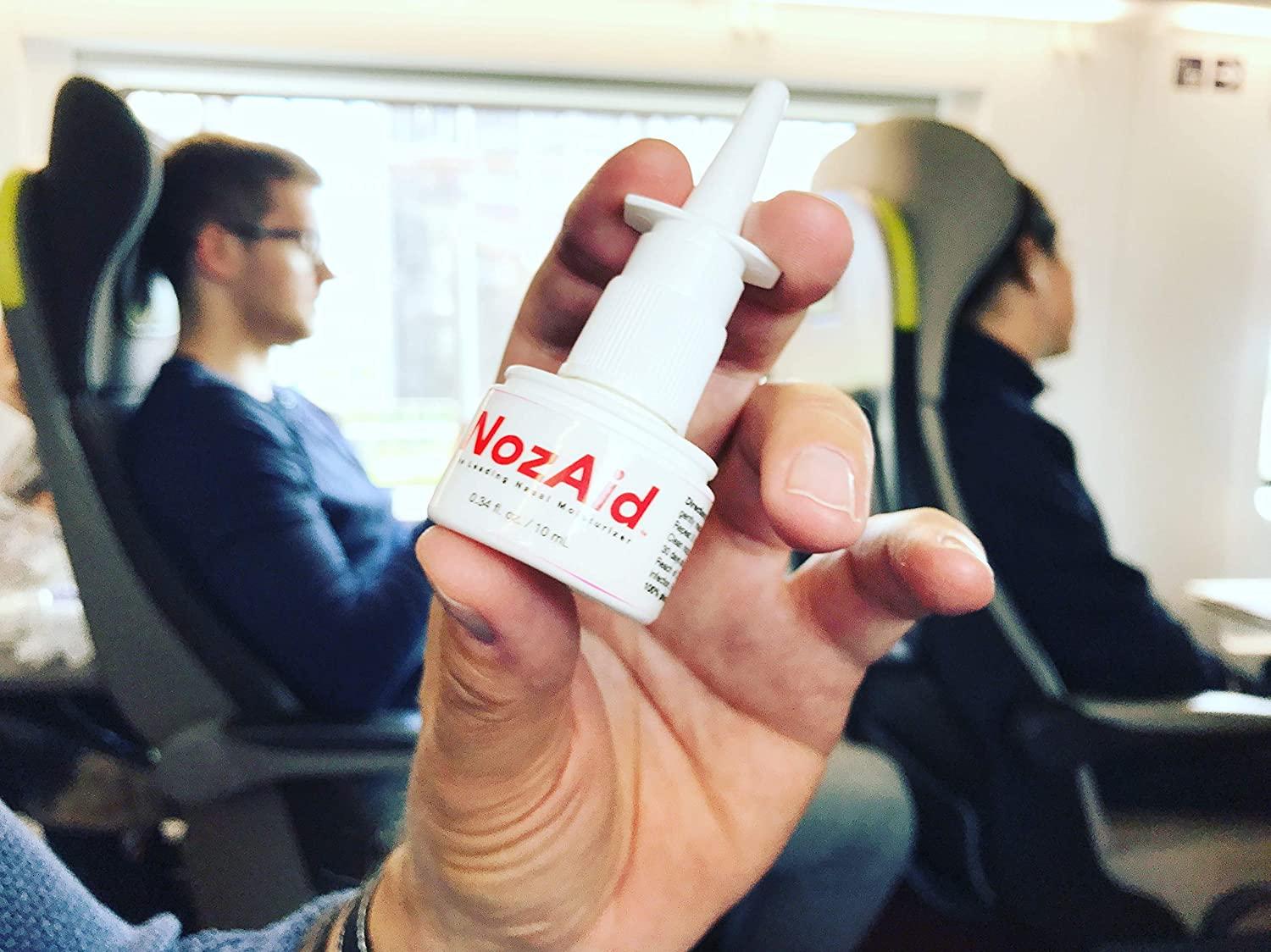 NozAid Nasal Moisturizer Spray w/Sesame Oil .34 oz Moisturizing