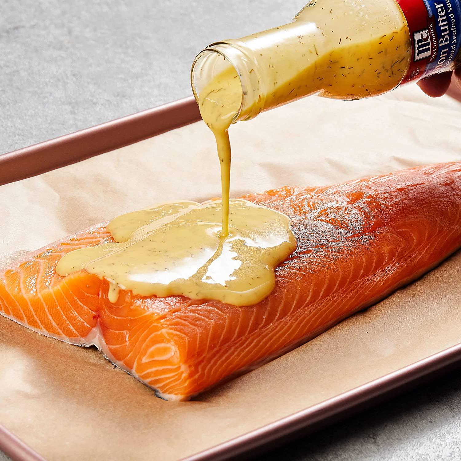 McCormick Golden Dipt Lemon Butter Dill Seafood Sauce 8.4 oz Pack of 6