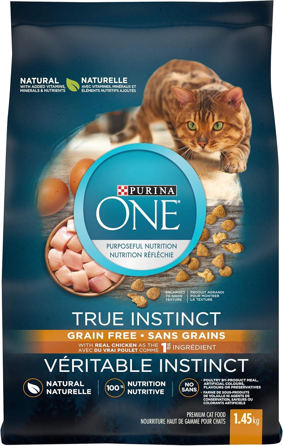 True Instinct Instinct Venison Cat Food Purina ONE Smartblend True