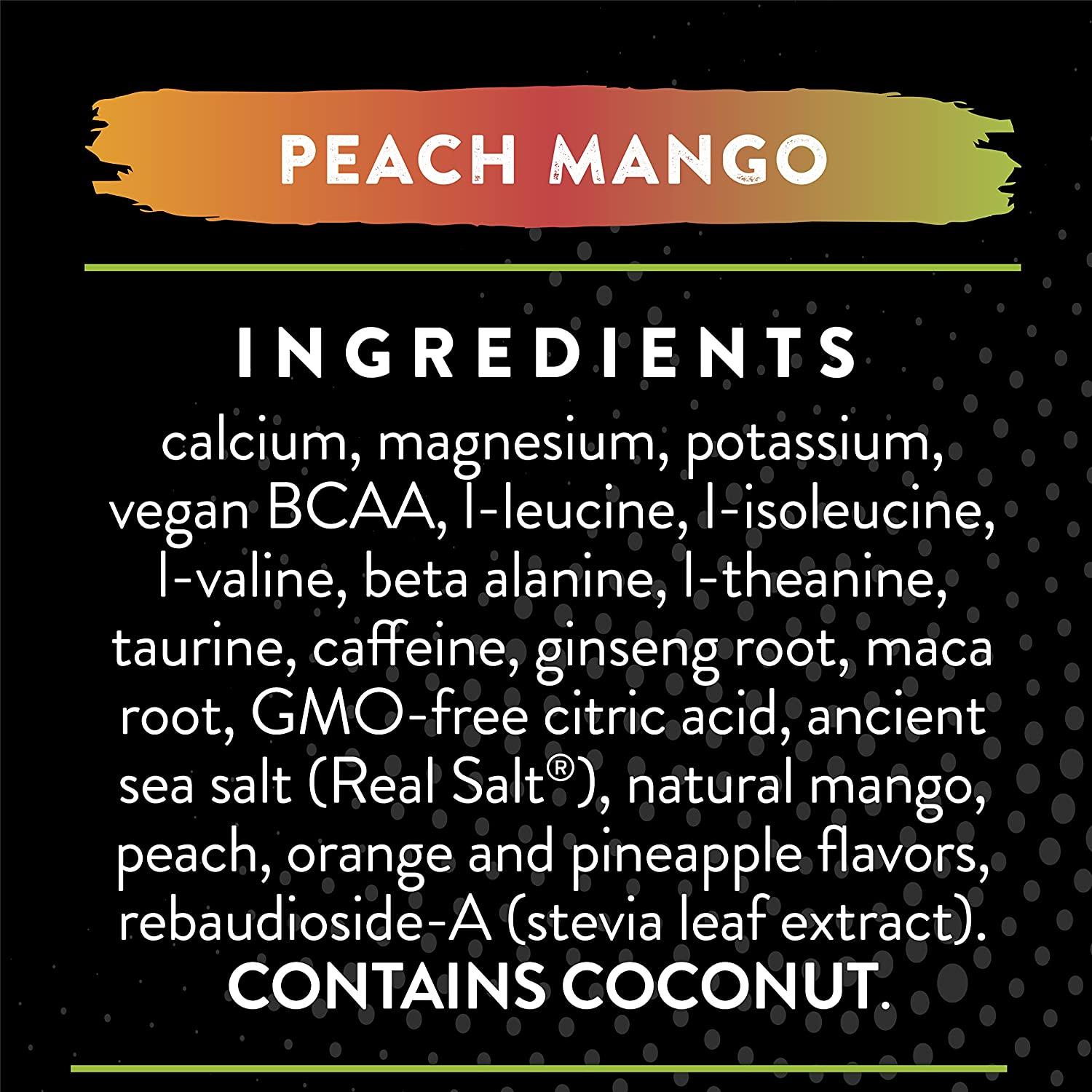 REDMOND ReLyte PreWorkout Drink Mix Sampler Pack 4 Sticks