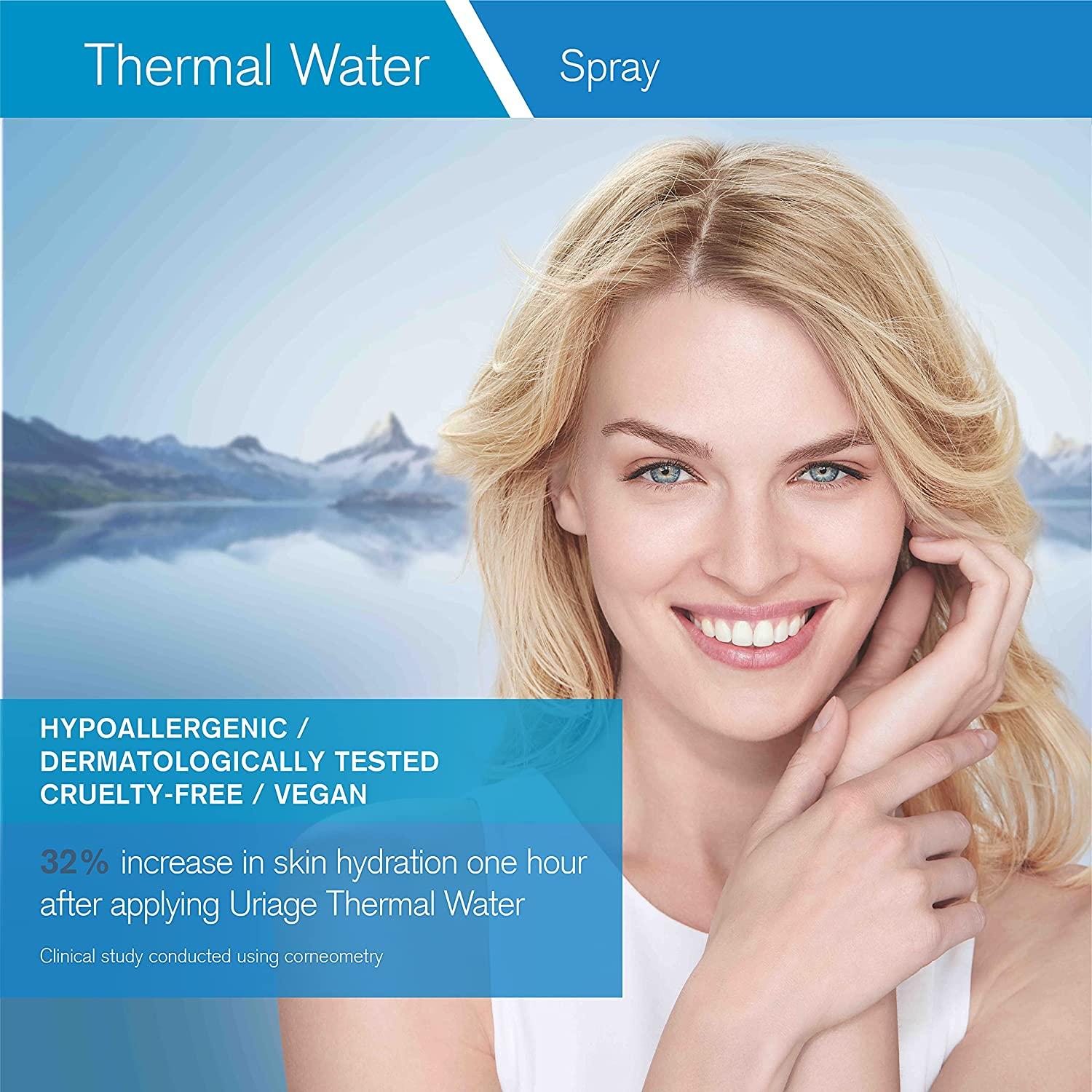 URIAGE Thermal Water Spray Hydrating Soothing and Protective Spray for