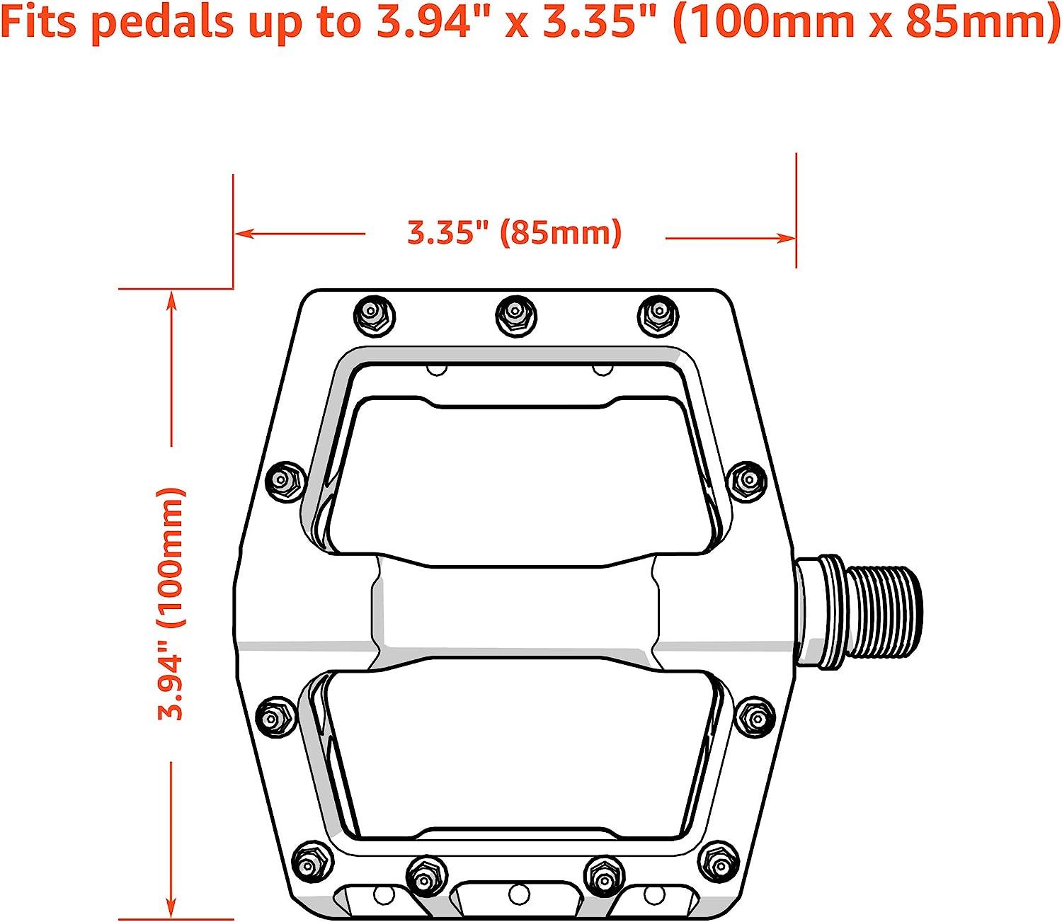 Granite Pita Bicycle Pedal Covers Bike Transport Protection Heavy