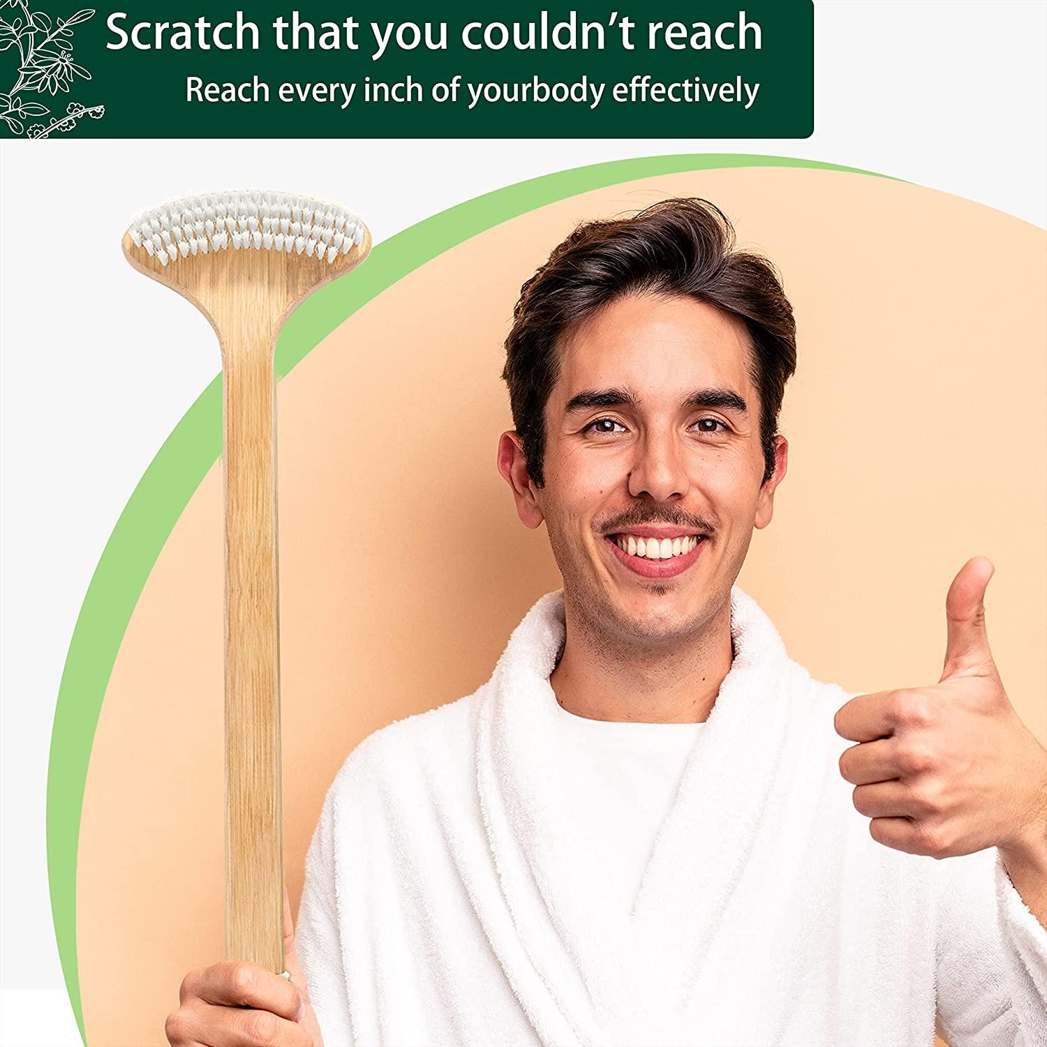 RENOOK Oversized Back Scratcher, Wooden Body Scratcher with 22" Long