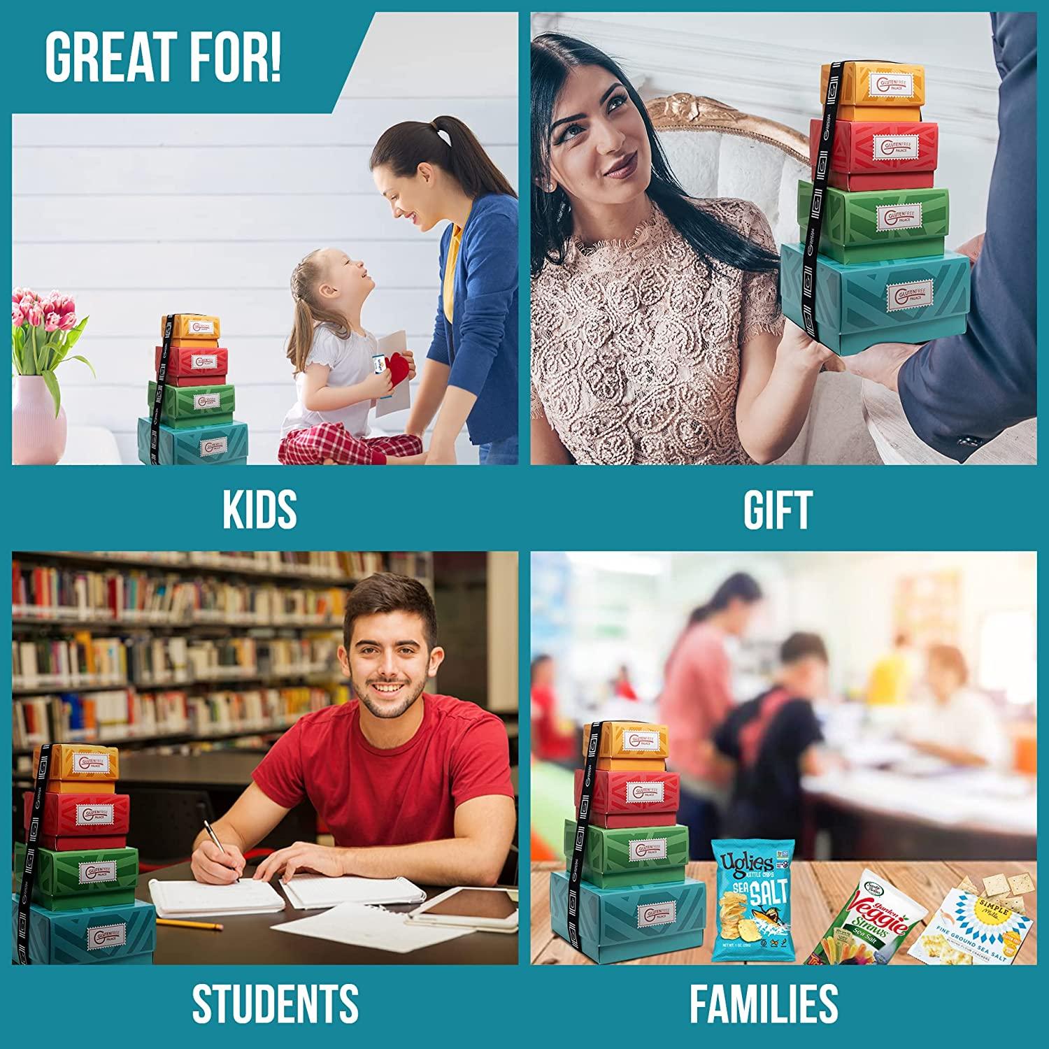 Snack Gift Baskets Gluten Free Snacks Variety Pack for Adults SNACK