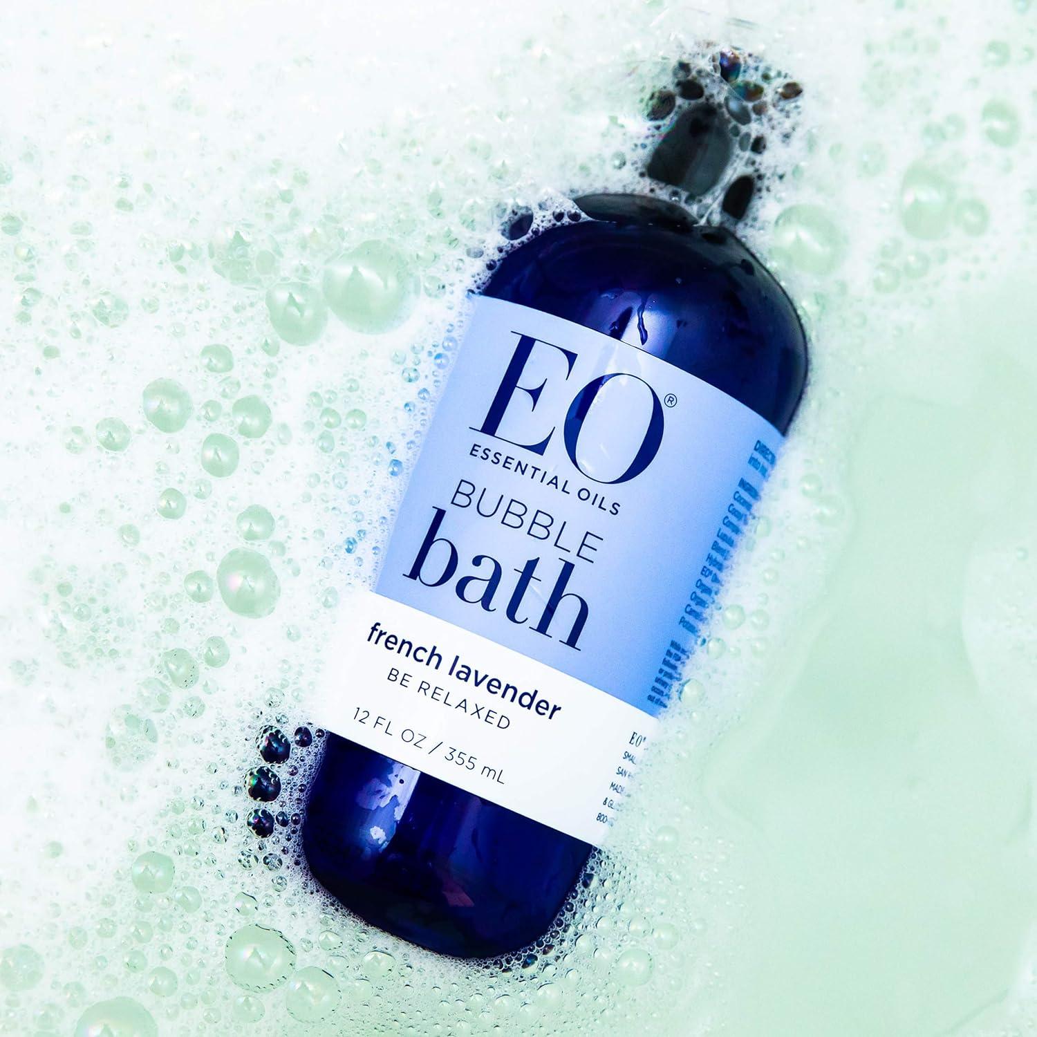 EO Bubble Bath French Lavender 12 Ounce 3 Count