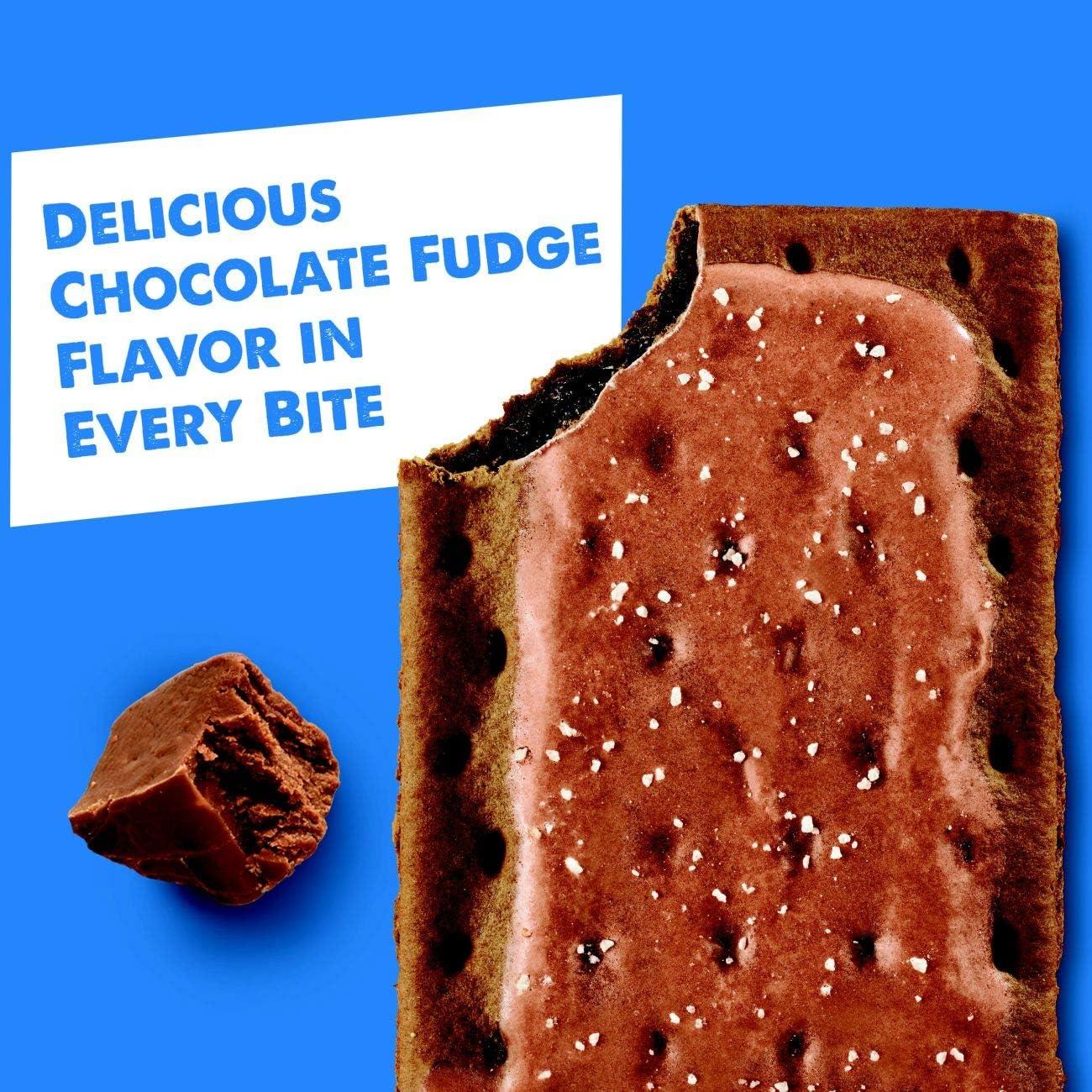 Pop-Tarts Giant Variety Pack 48 Ct - 2.3 Kg (S'Mores &Chocolate Fudge ...