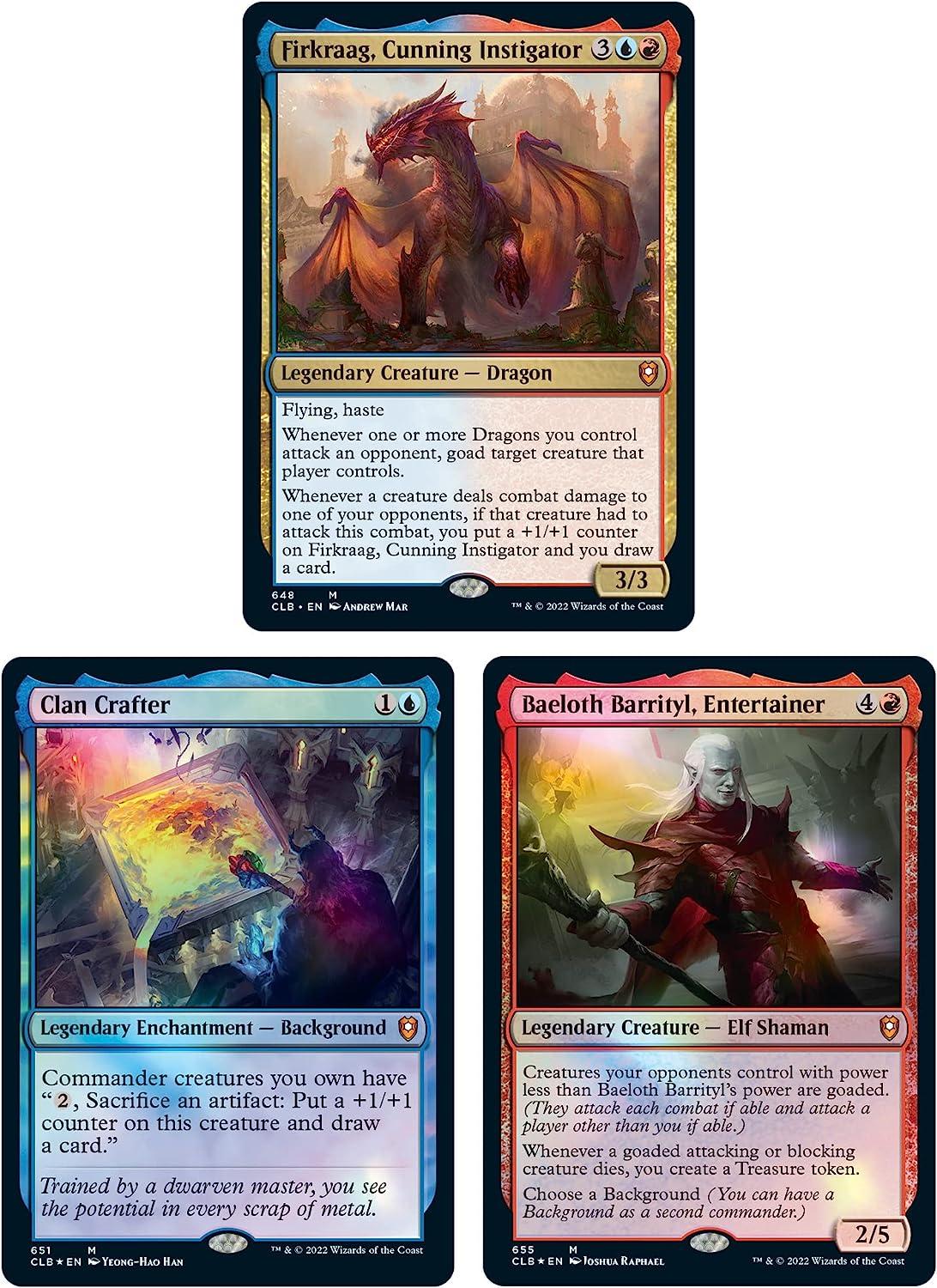 mtg commander legends battle for baldur's gate collector booster box Amazon.com: Magic: The Gathering Commander Legends: Battle for Baldur's  Gate Collector Booster Box main image 1