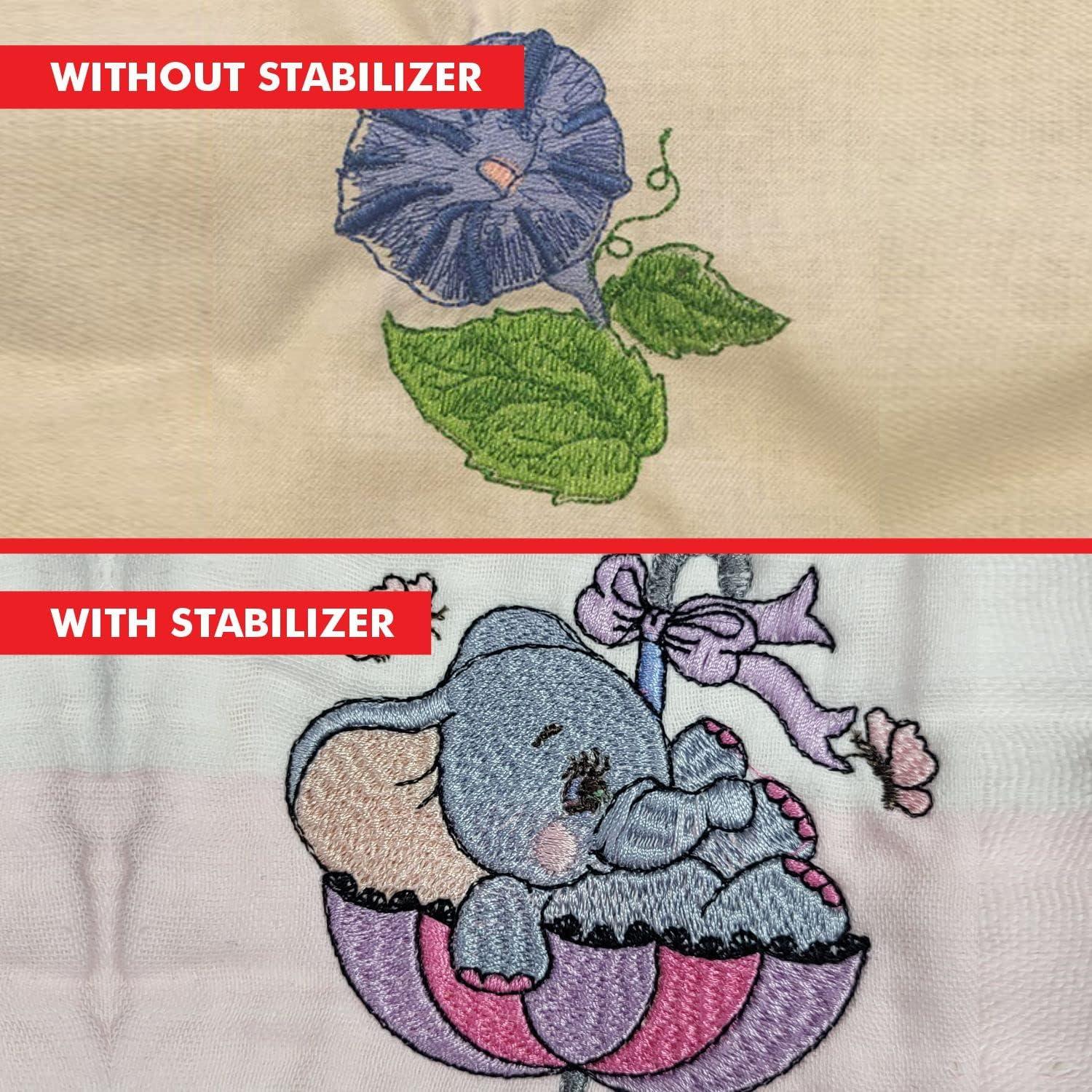 Superpunch Invisible NoShow Mesh Stabilizer, 1.5 oz Cutaway Stabilizer