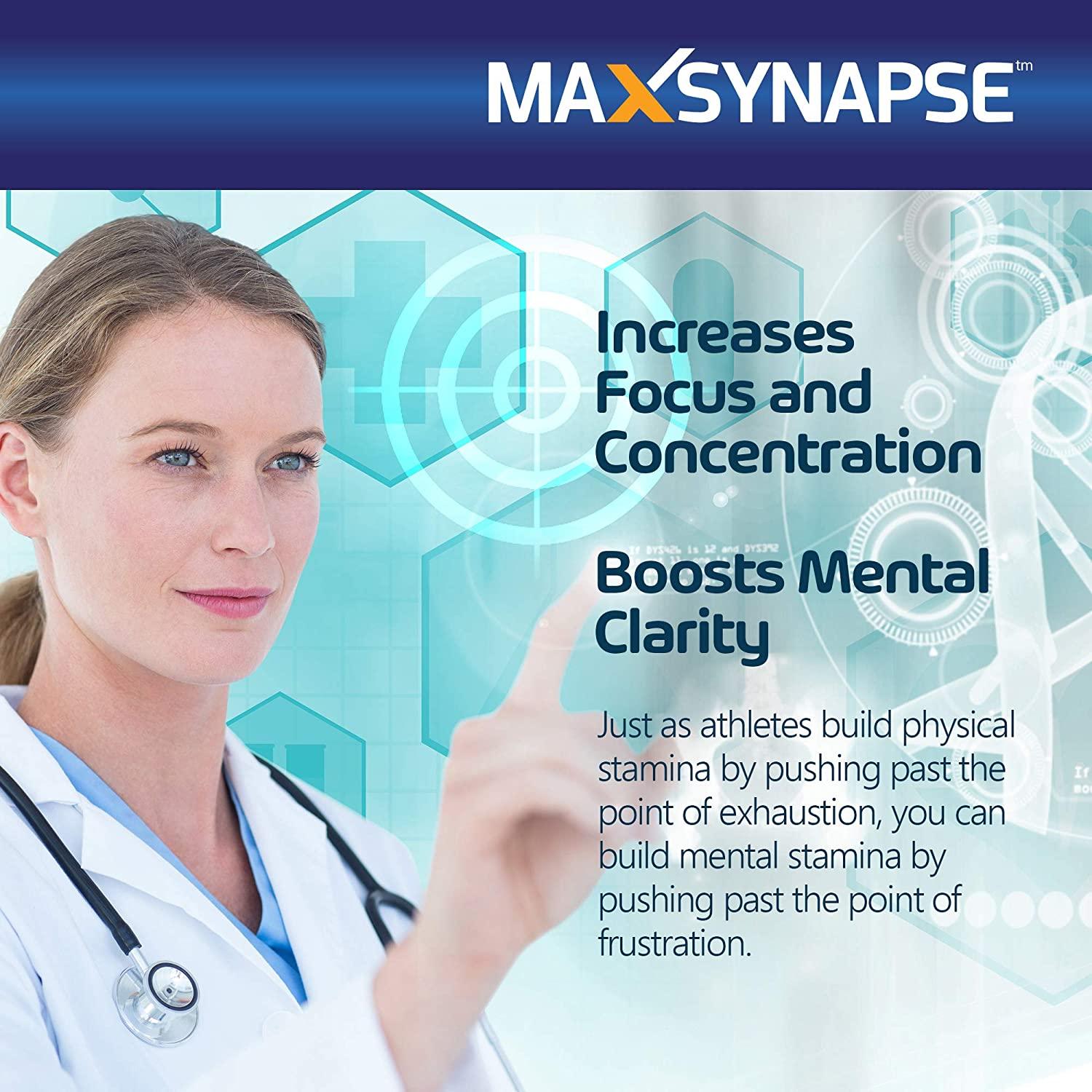 UltraMax Health Max Synapse Enhanced Focus Boost Memory Increased