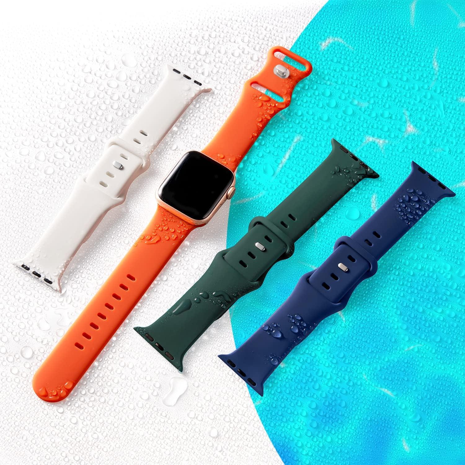 8 Pack Watch Bands Compatible with Apple Watch Band 38mm 40mm 41mm