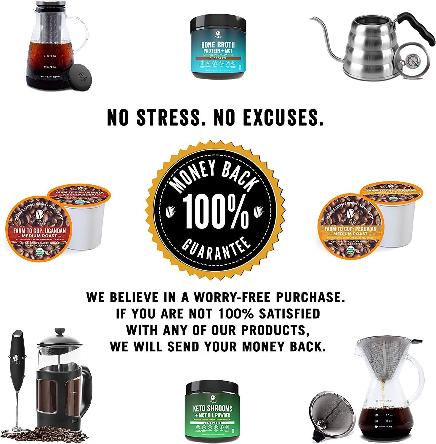 Bean Envy Bone Broth Protein Powder with MCT Oil and Acacia Fiber 12