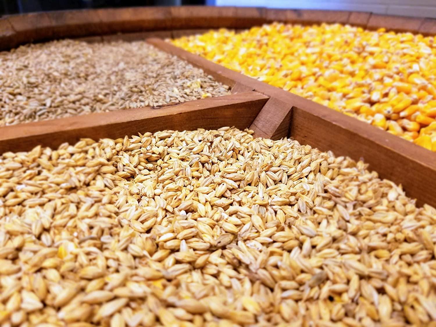 Cracked Corn, Malted Barley & Rye Whiskey Mash Kit DIY Fermentation Kit