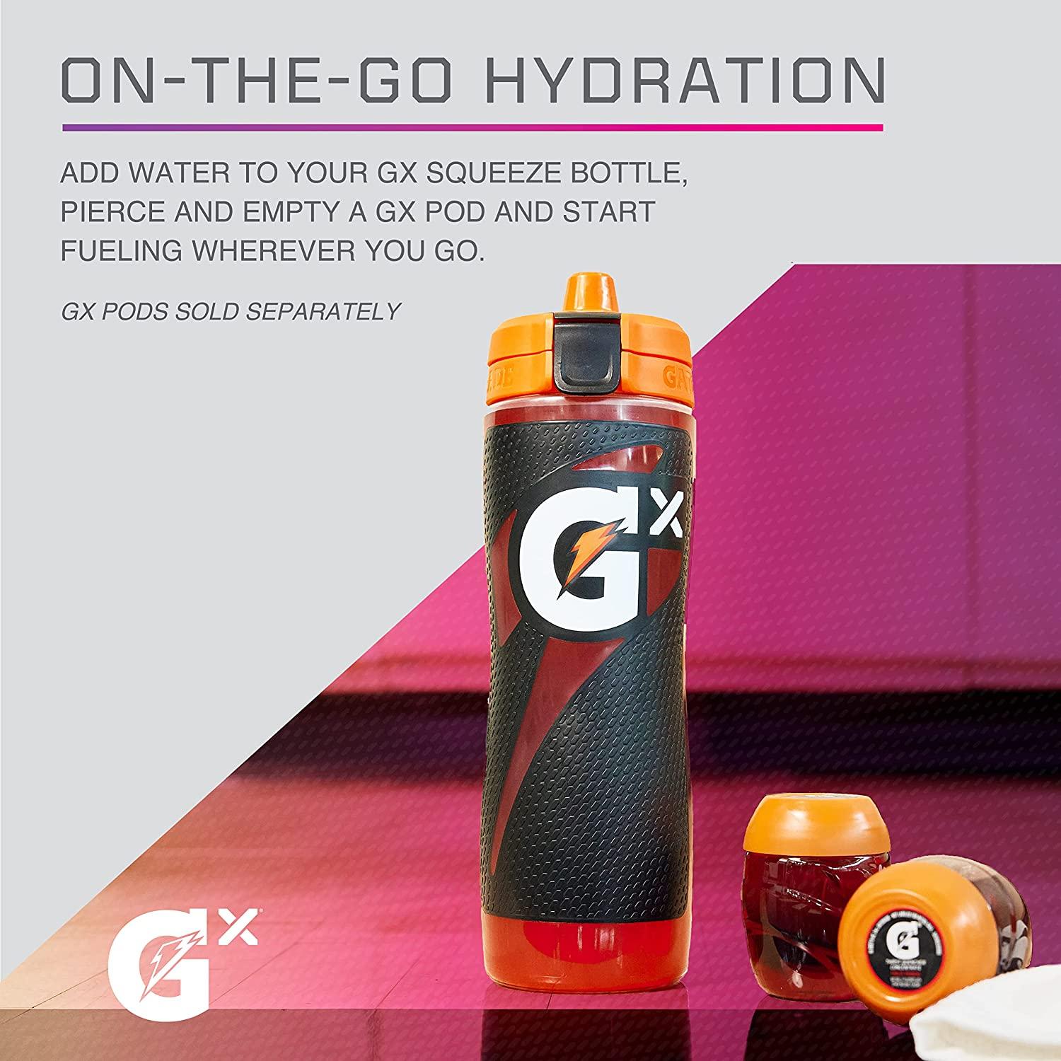 How To Use Gatorade Gx Pods Gatorade Gx Hydration System | Non-Slip Squeeze Bottles & Sports Drink