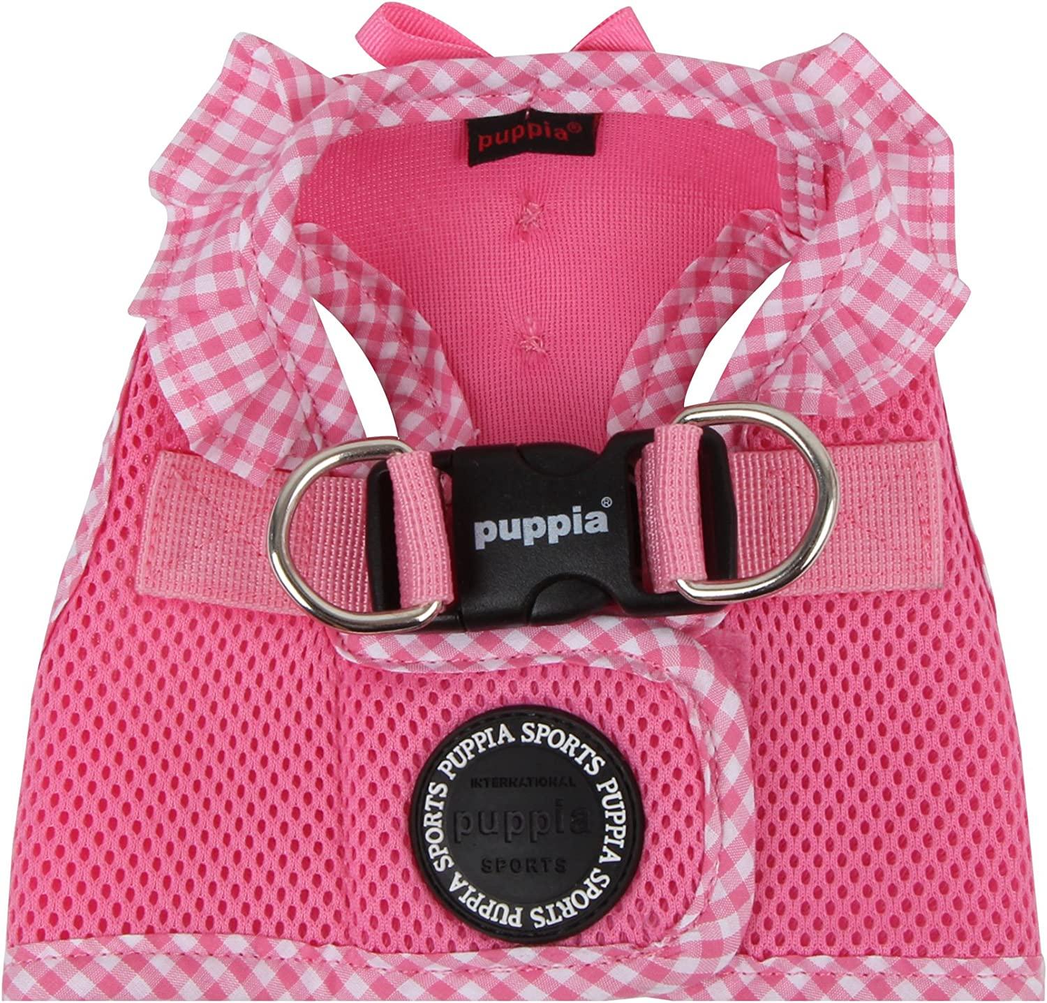 Puppia Vivien Harness B Large Pink Authentic and Stylish Choice