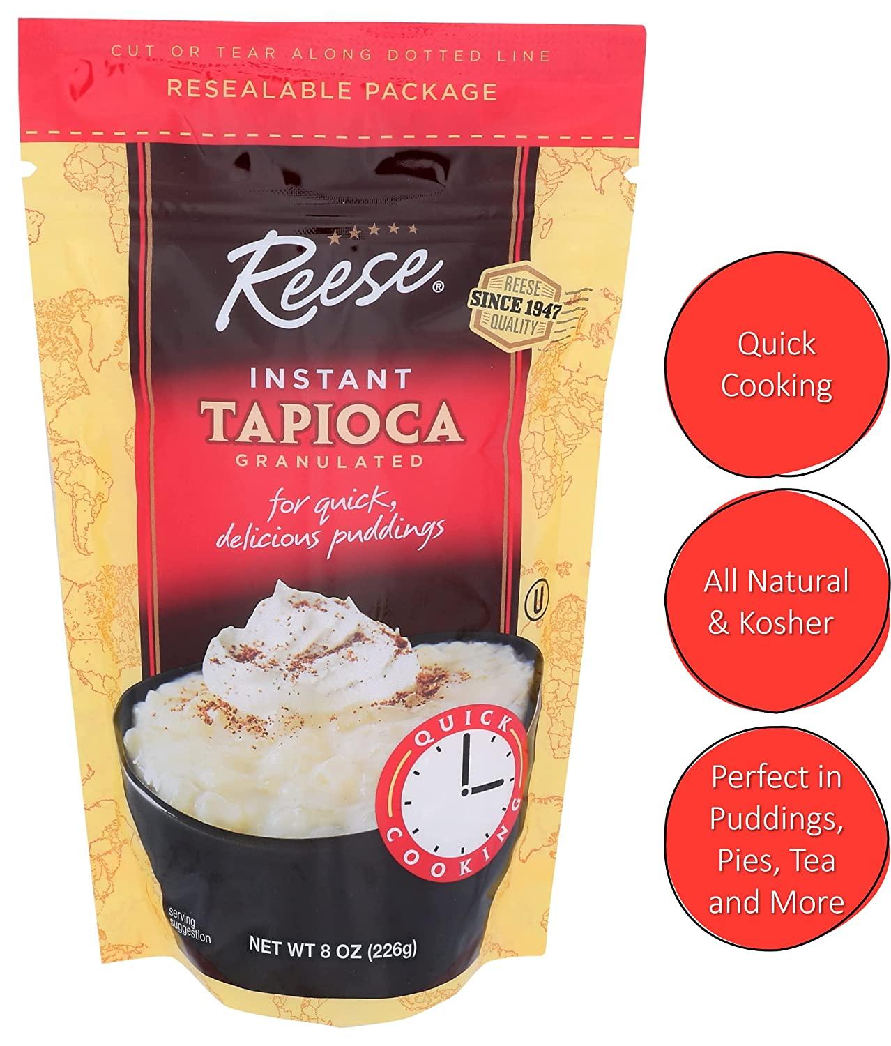 Reese Instant Quick Cooking Tapioca 8oz Pack of 3 Buy Online Now