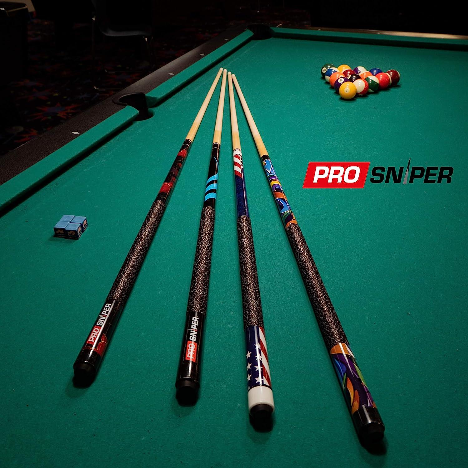 The Difference Between Wood and Fiberglass Pool Sticks