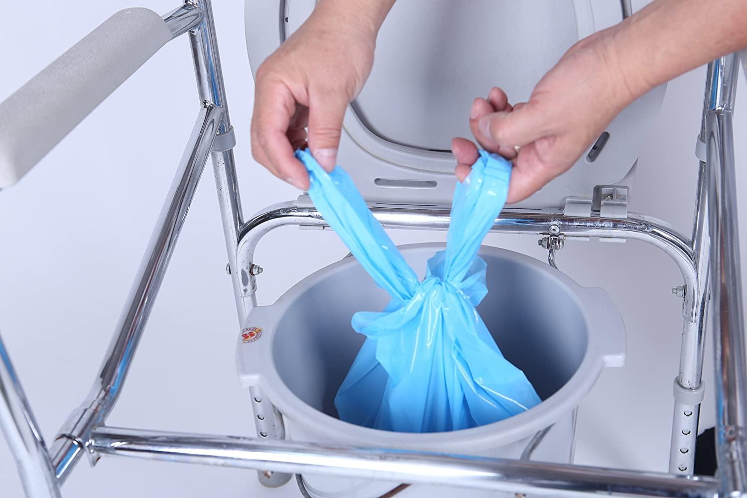 Medustry Commode Liners with Super Absorbent pad, 60 Liners. 0.55 per